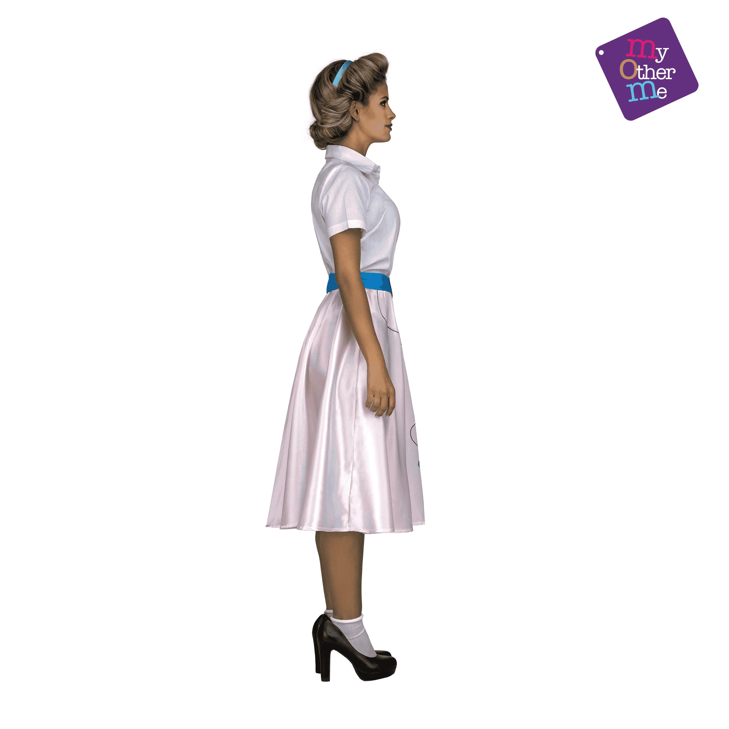 Disfraz de Pink lady ml adulto talla ML - Image 2