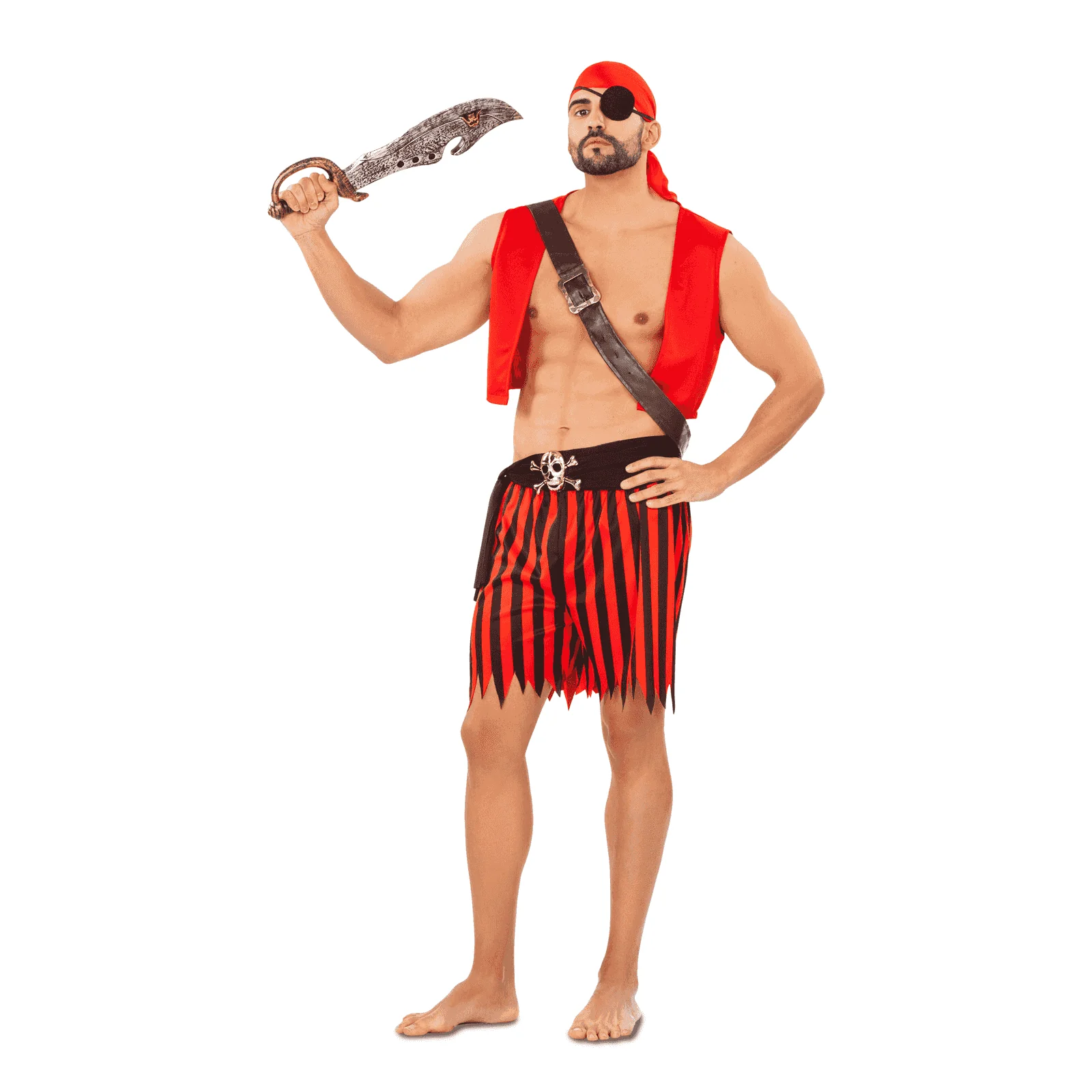 Disfraz de Pirata adulto talla XL