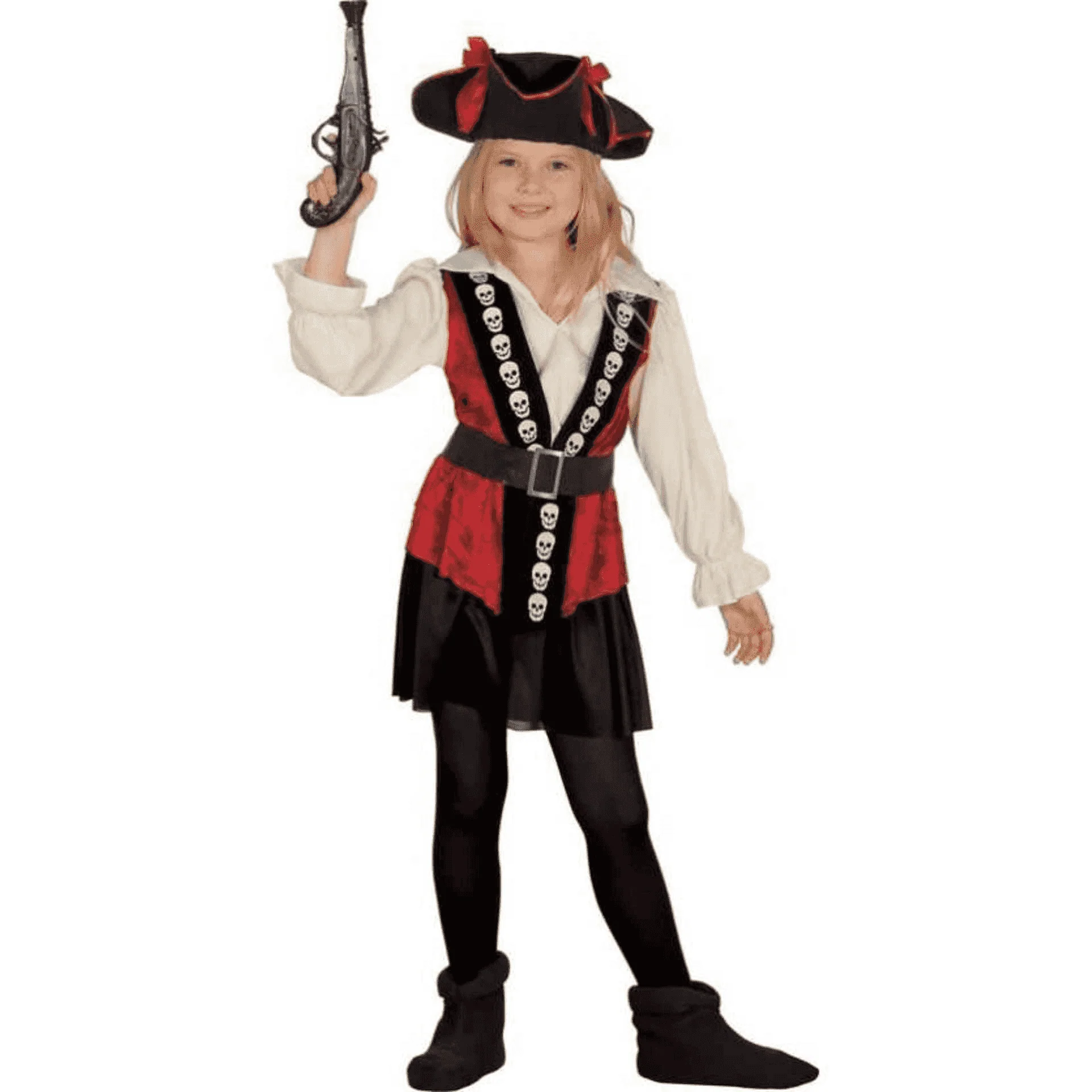 Disfraz de Pirata Bucanera para Niña 7-9 años