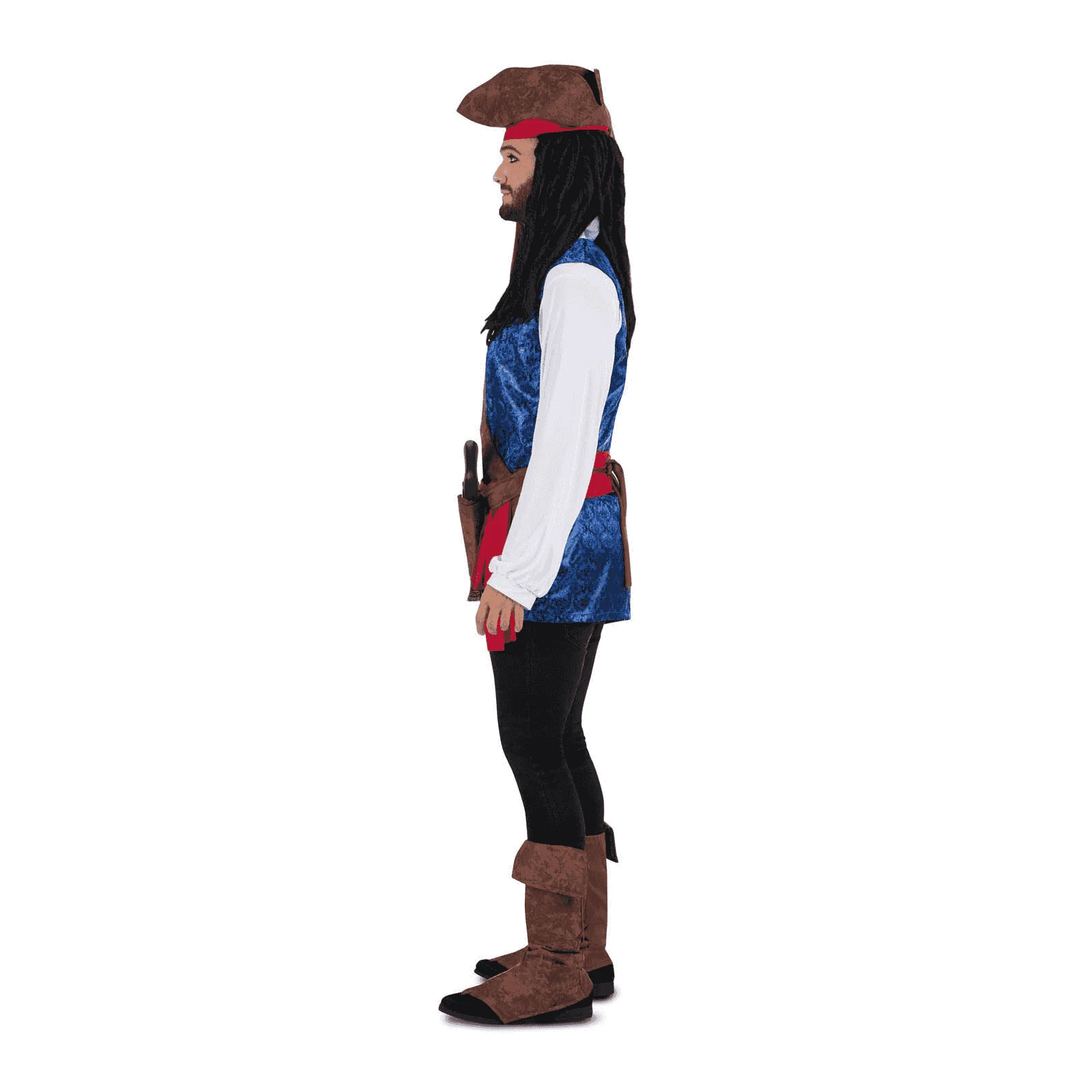 Disfraz de Pirata caribeño adulto talla S - Image 4