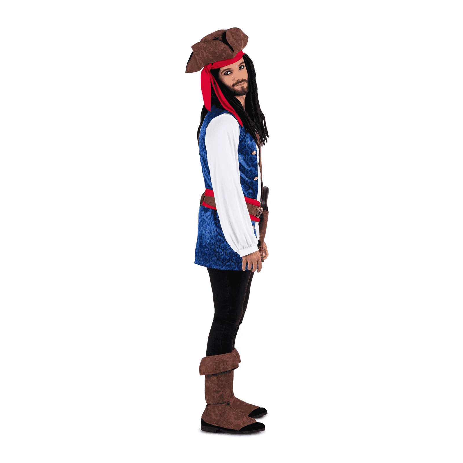 Disfraz de Pirata caribeño adulto talla XL - Image 2