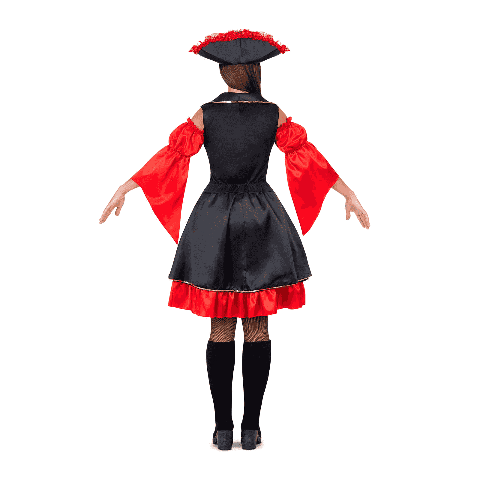 Disfraz de Pirata descarada adulto talla S - Image 3