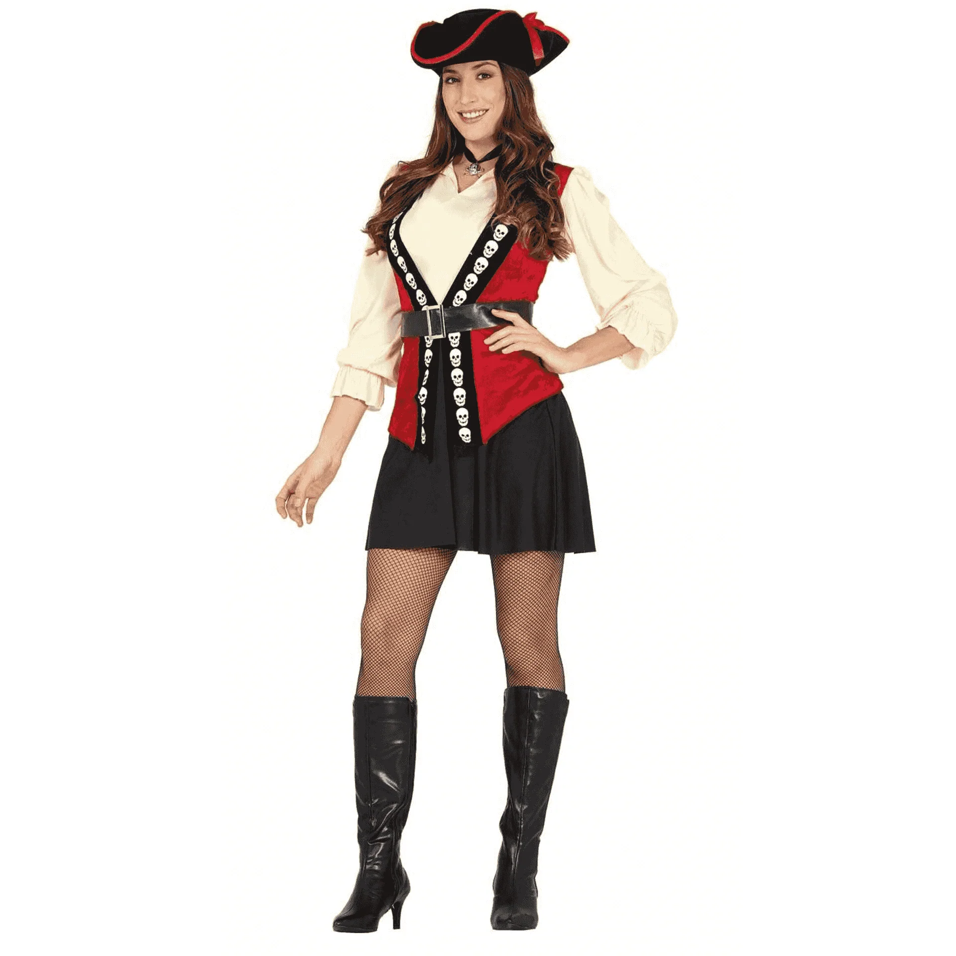 Disfraz de Pirata para Mujer - Talla M