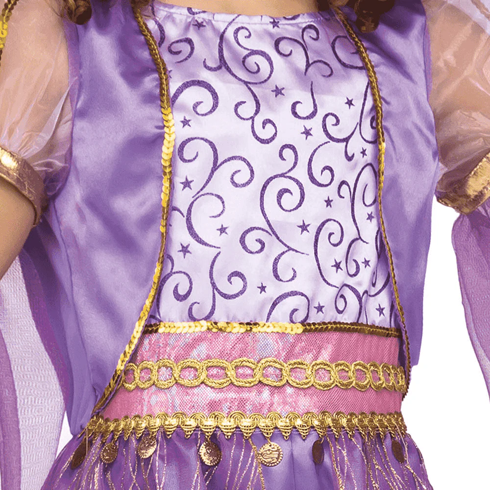Disfraz de Princesa árabe morada 3-4 años infantil - Image 5