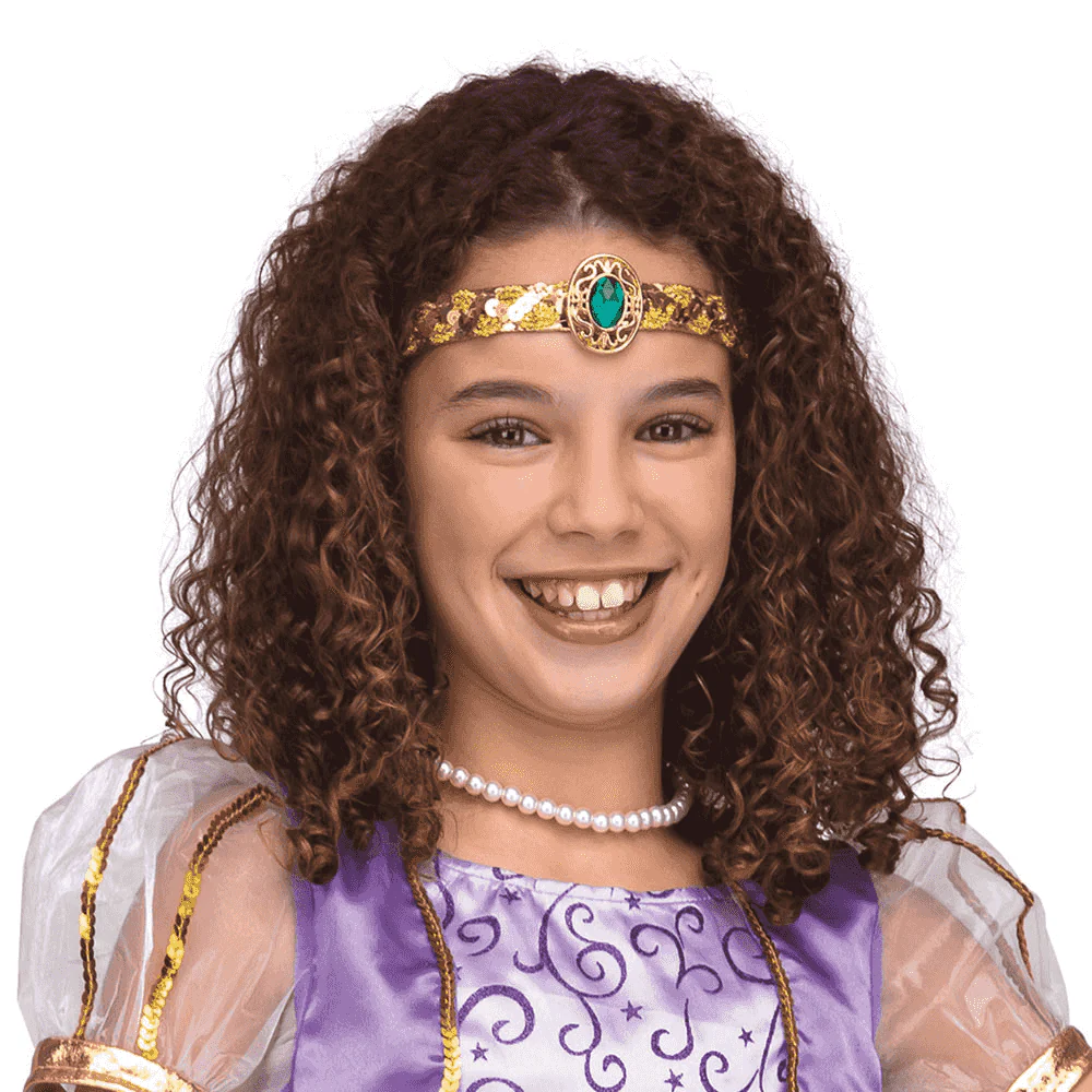 Disfraz de Princesa árabe morada 5-6 años infantil - Image 4
