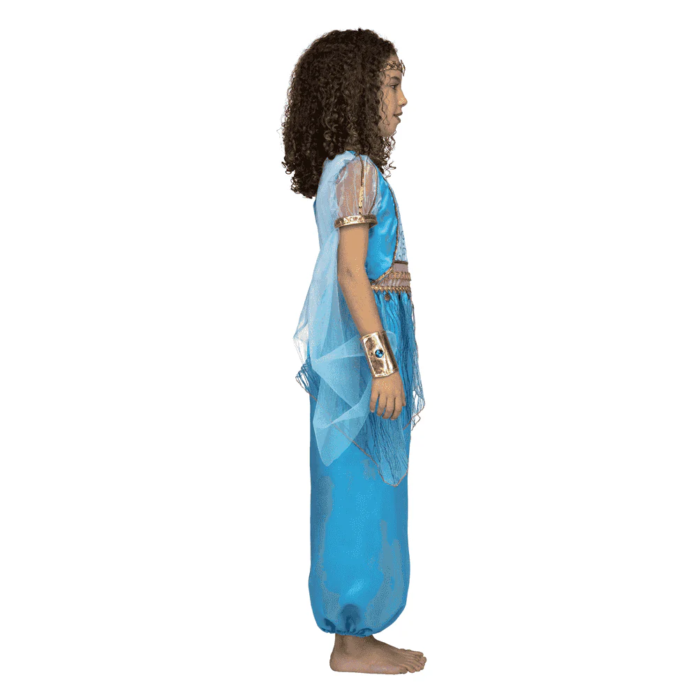 Disfraz de Princesa árabe turquesa 10-12 años infantil - Image 2