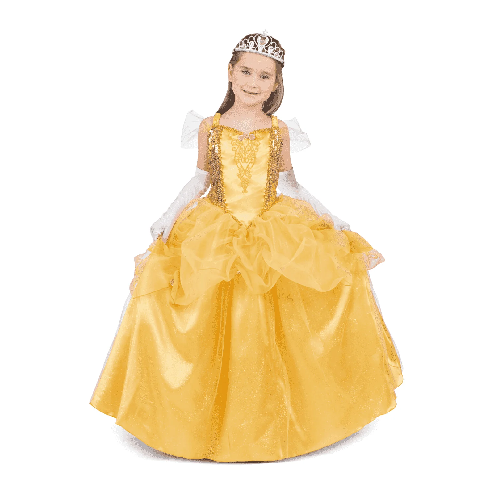 Disfraz de Princesa bella encantada 7-9 años infantil