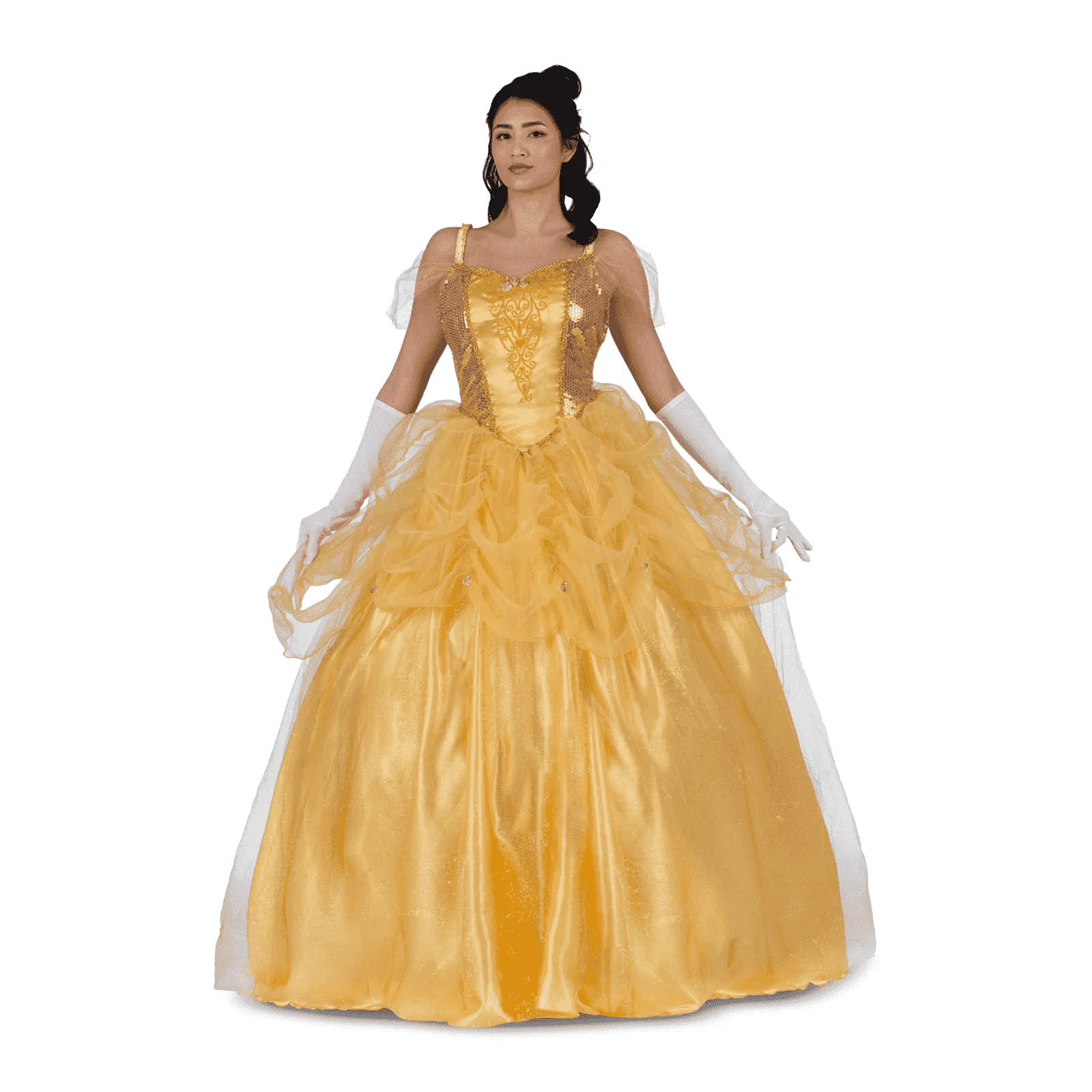 Disfraz de Princesa bella encantada adulto talla XL