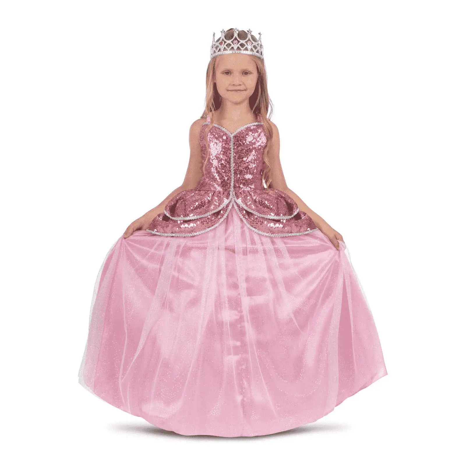 Disfraz de Princesa bruja rosa 5-6 años infantil