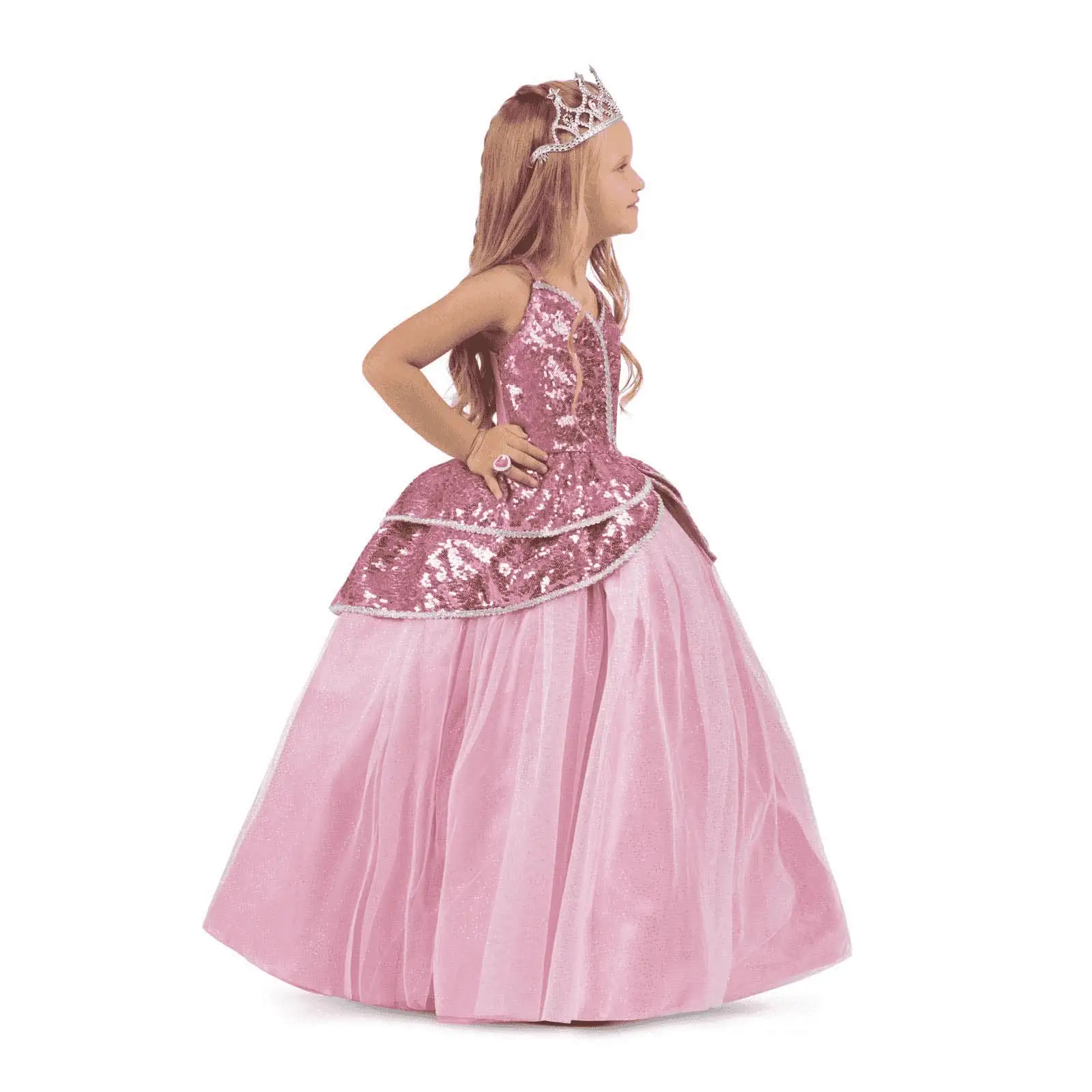 Disfraz de Princesa bruja rosa 5-6 años infantil - Image 3