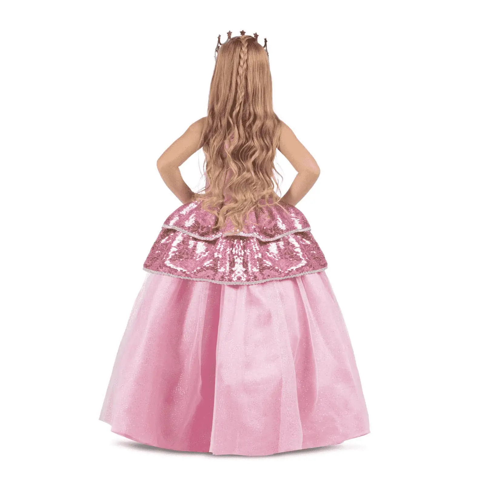 Disfraz de Princesa bruja rosa 7-9 años infantil - Image 4
