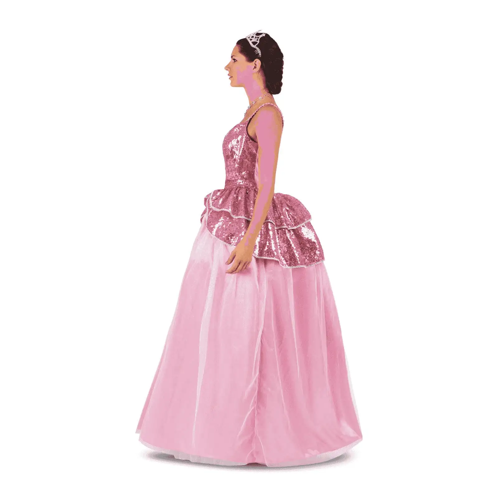 Disfraz de Princesa bruja rosa adulto talla L - Image 4