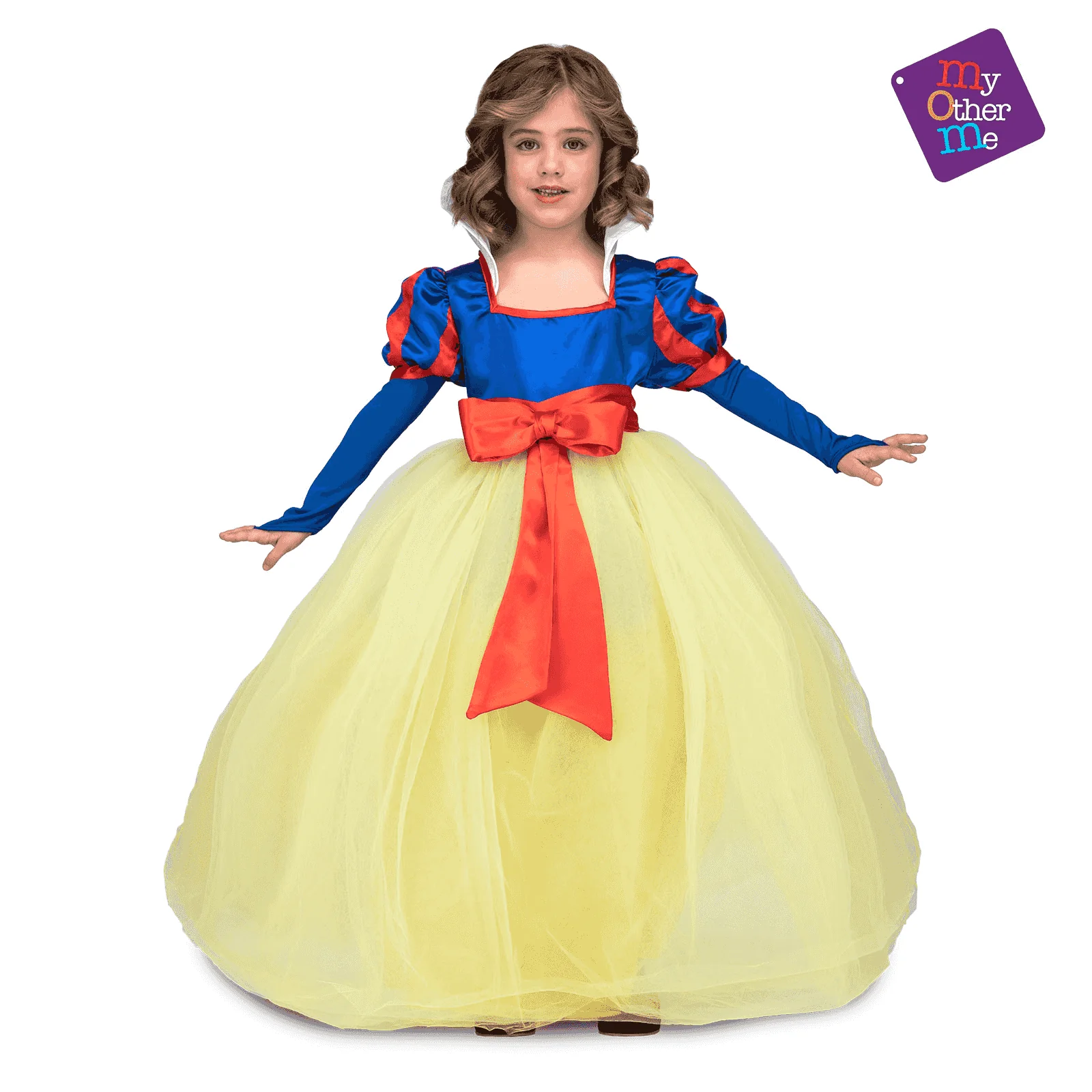 Disfraz de Princesa tutú amarillo 7-9 años infantil