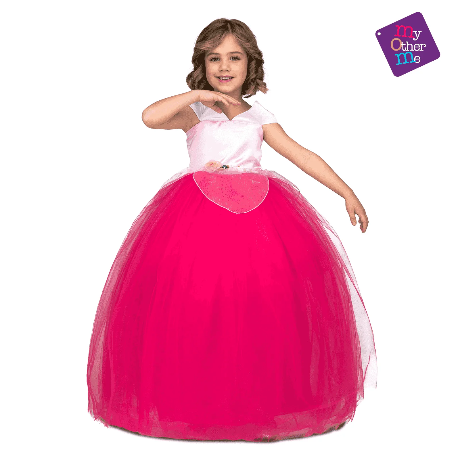 Disfraz de Princesa tutú rosa 5-6 años infantil - Image 2
