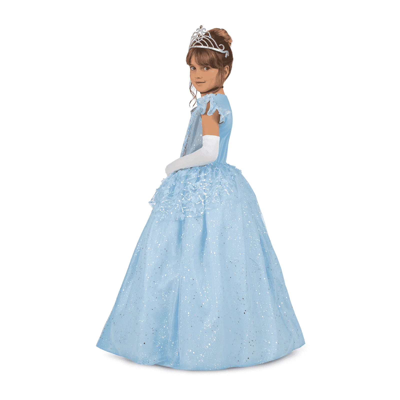 Disfraz de Princesa zapato de cristal 7-9 años infantil - Image 2