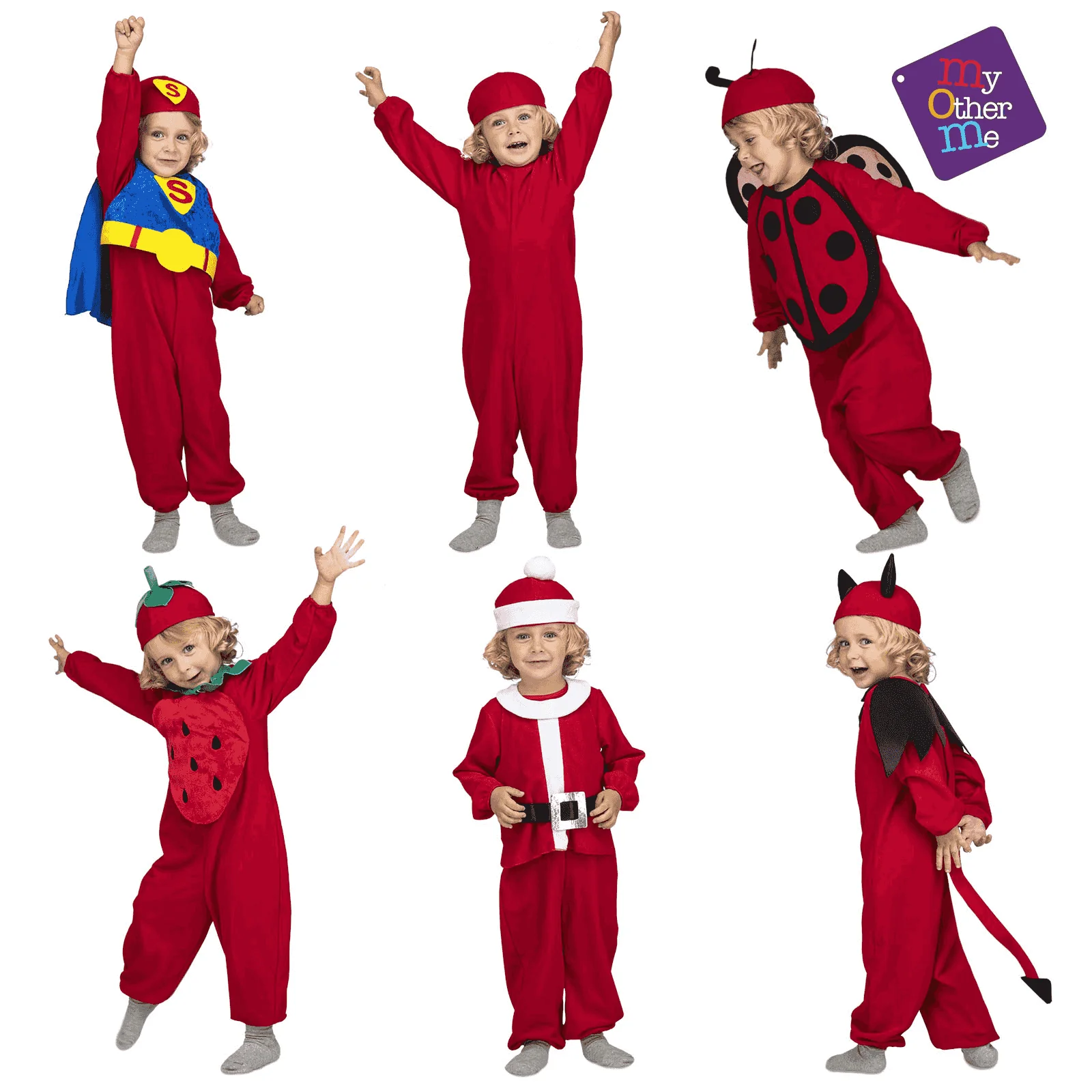 Disfraz de Quick ´n´ fun red 12-24 meses bebé
