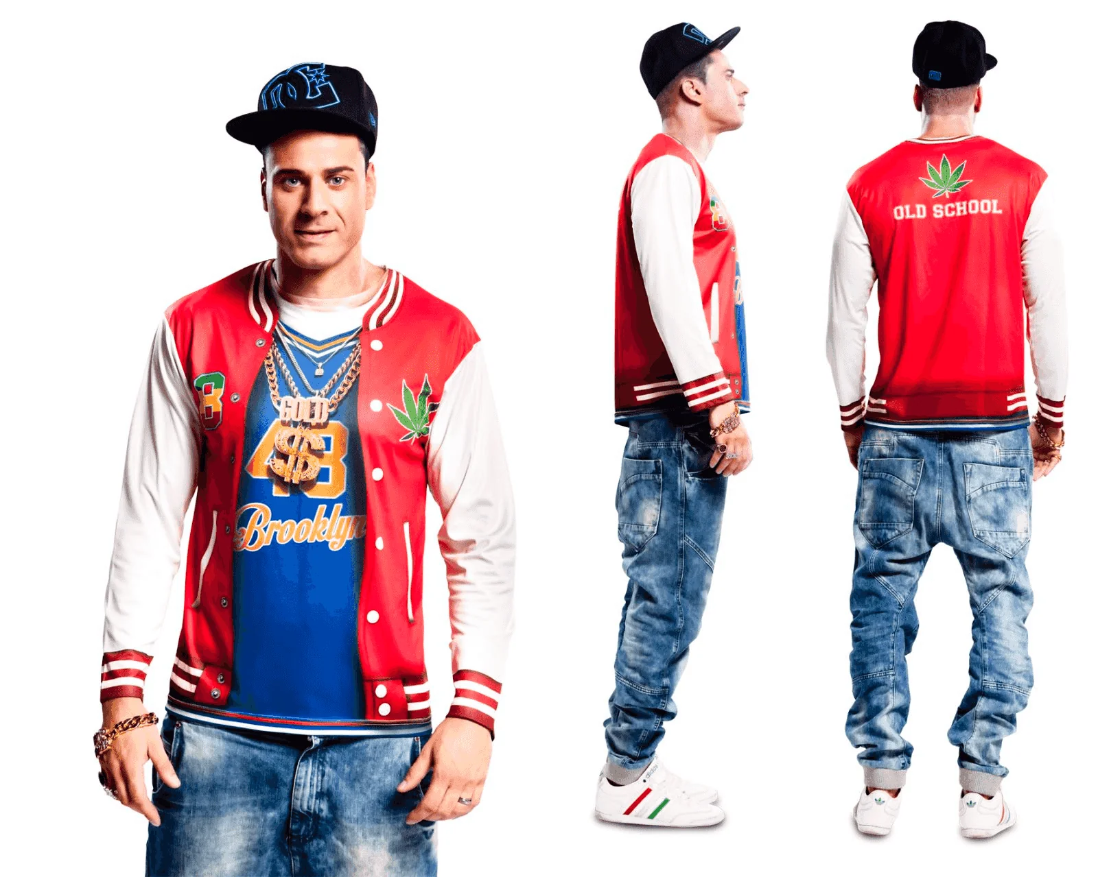 Disfraz de Rapper adulto talla M