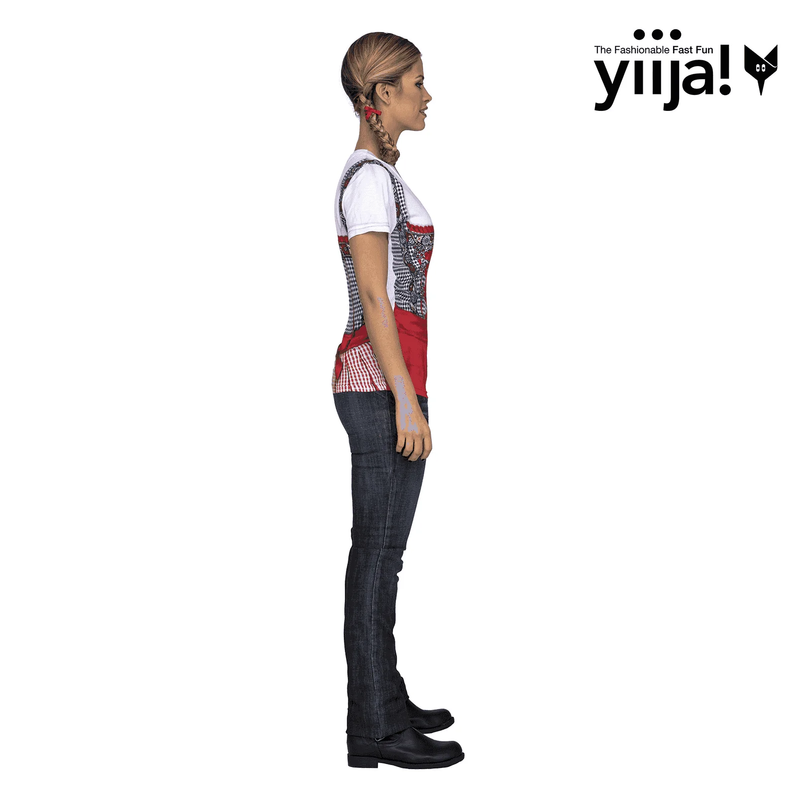 Disfraz de Red oktoberfest lady adulto talla S - Image 3