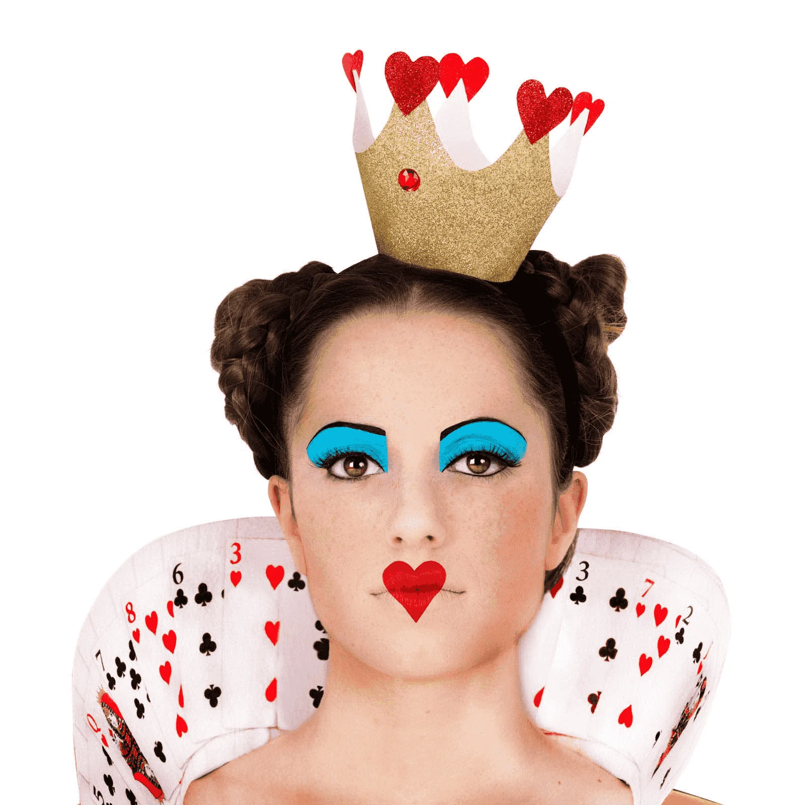Disfraz de Reina de corazones adulto talla XL - Image 5