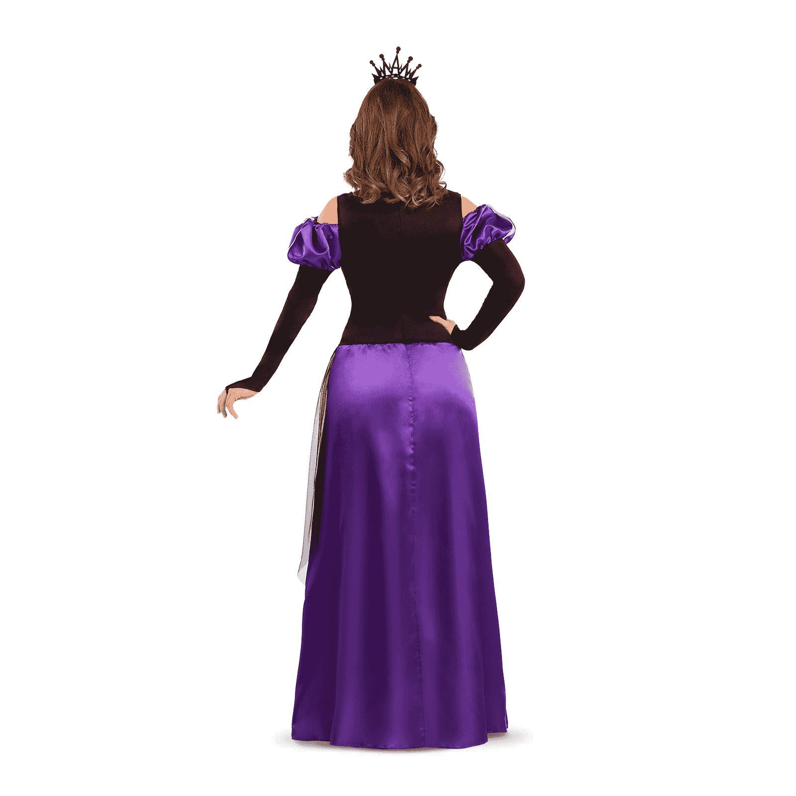 Disfraz de Reina medieval adulto talla XXXL - Image 3