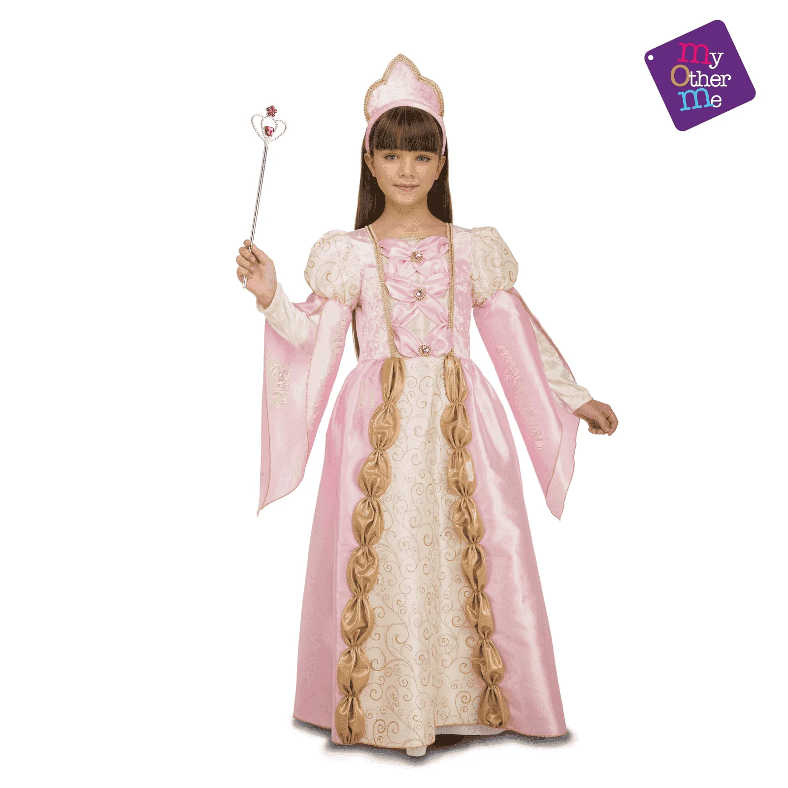 Disfraz de Reina rosa 10-12 años infantil