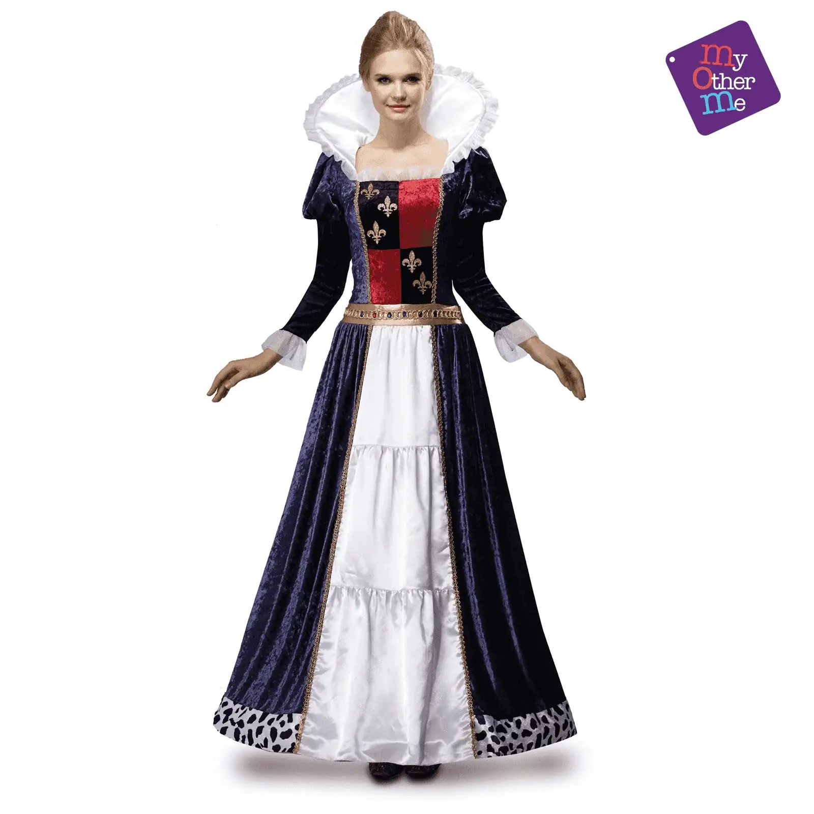 Disfraz de Reina talla ML – Ideal para carnaval, fiestas y eventos divertidos