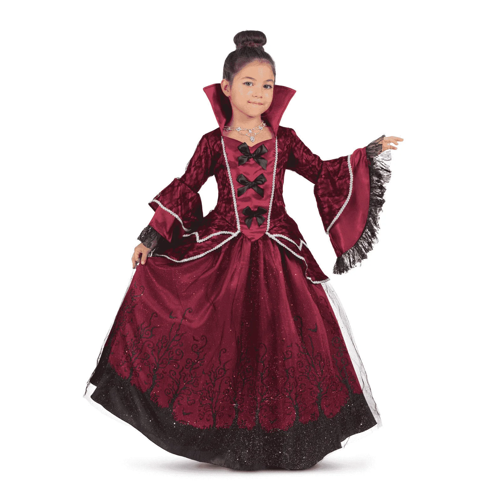 Disfraz de Reina vampira 7-9 años infantil