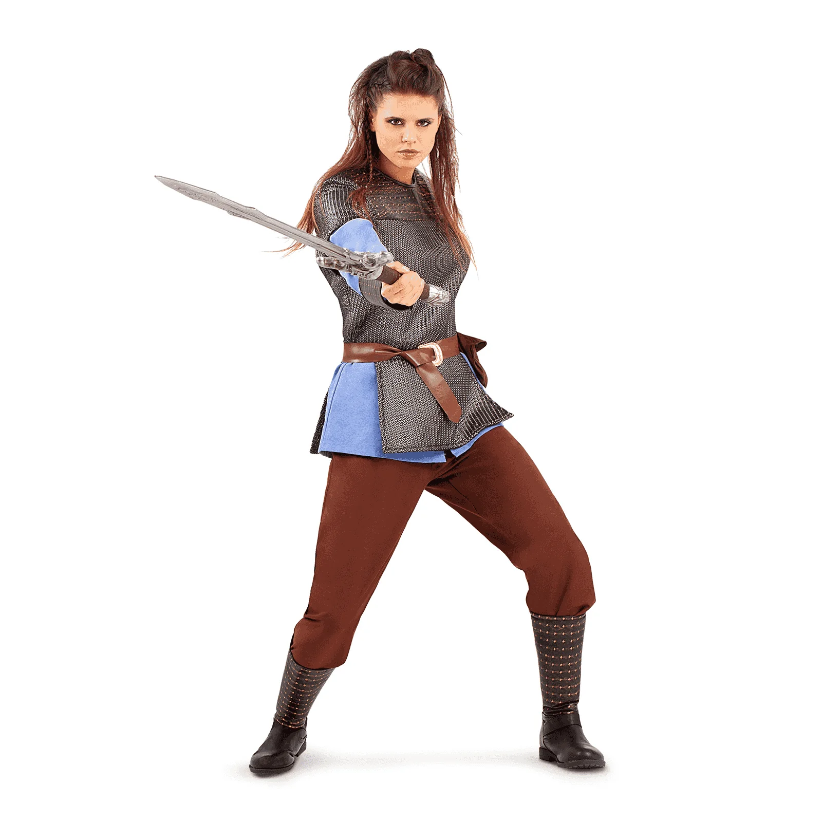 Disfraz de Reina vikinga adulto talla ML - Image 2