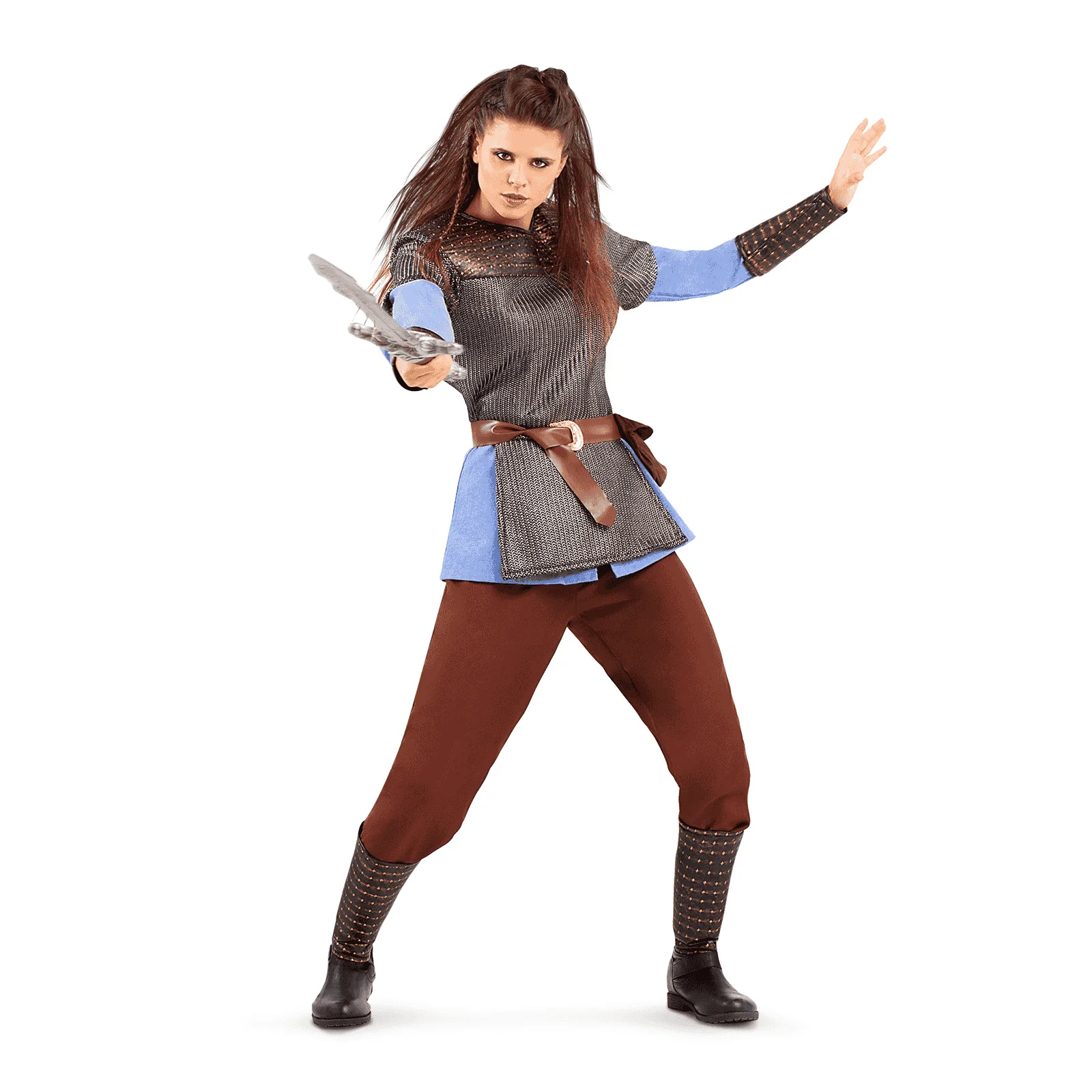 Disfraz de Reina vikinga adulto talla ML - Image 3