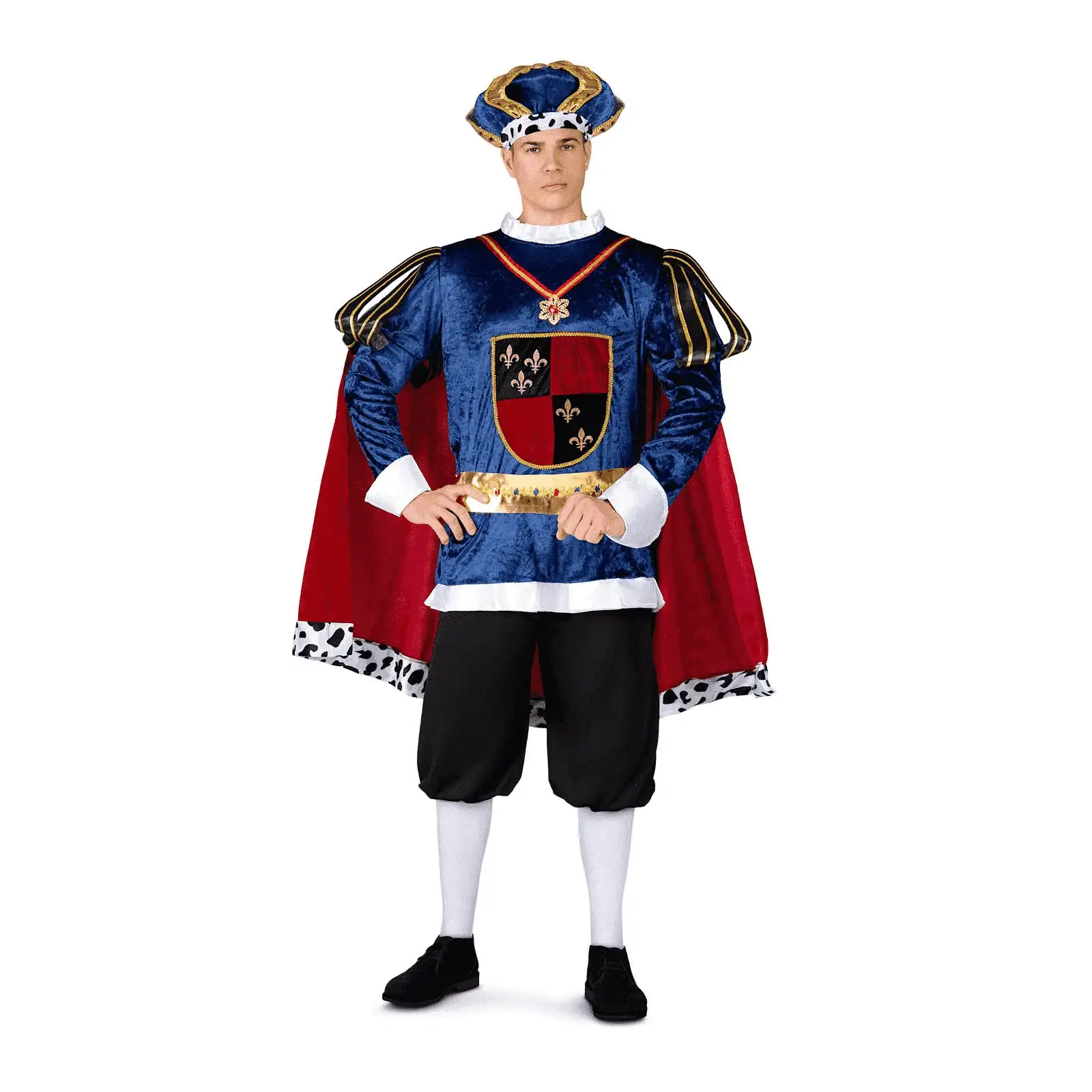 Disfraz de Rey talla ML – Ideal para carnaval, fiestas y eventos divertidos