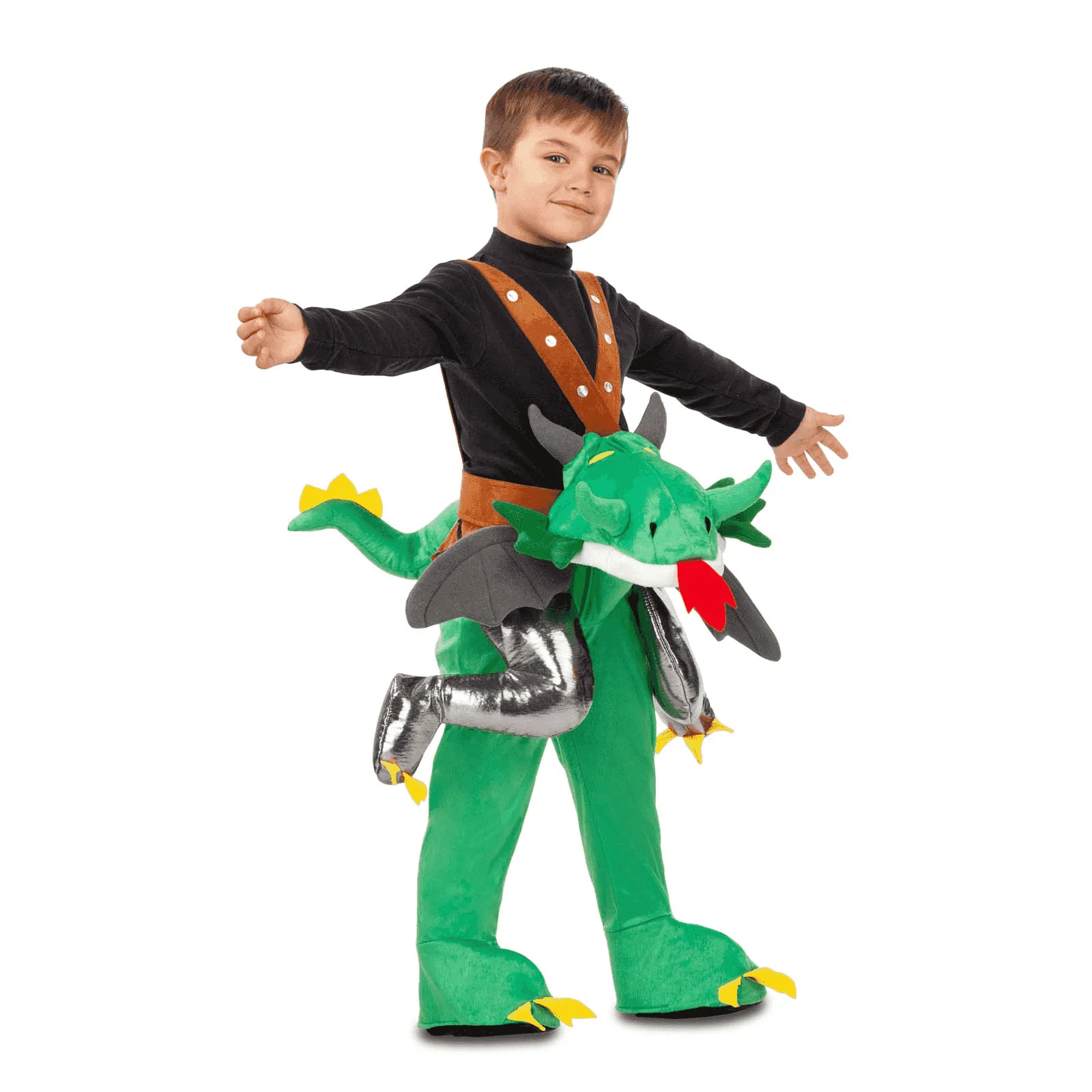 Disfraz de Ride-on dragón de las montañas 3-4 años infantil