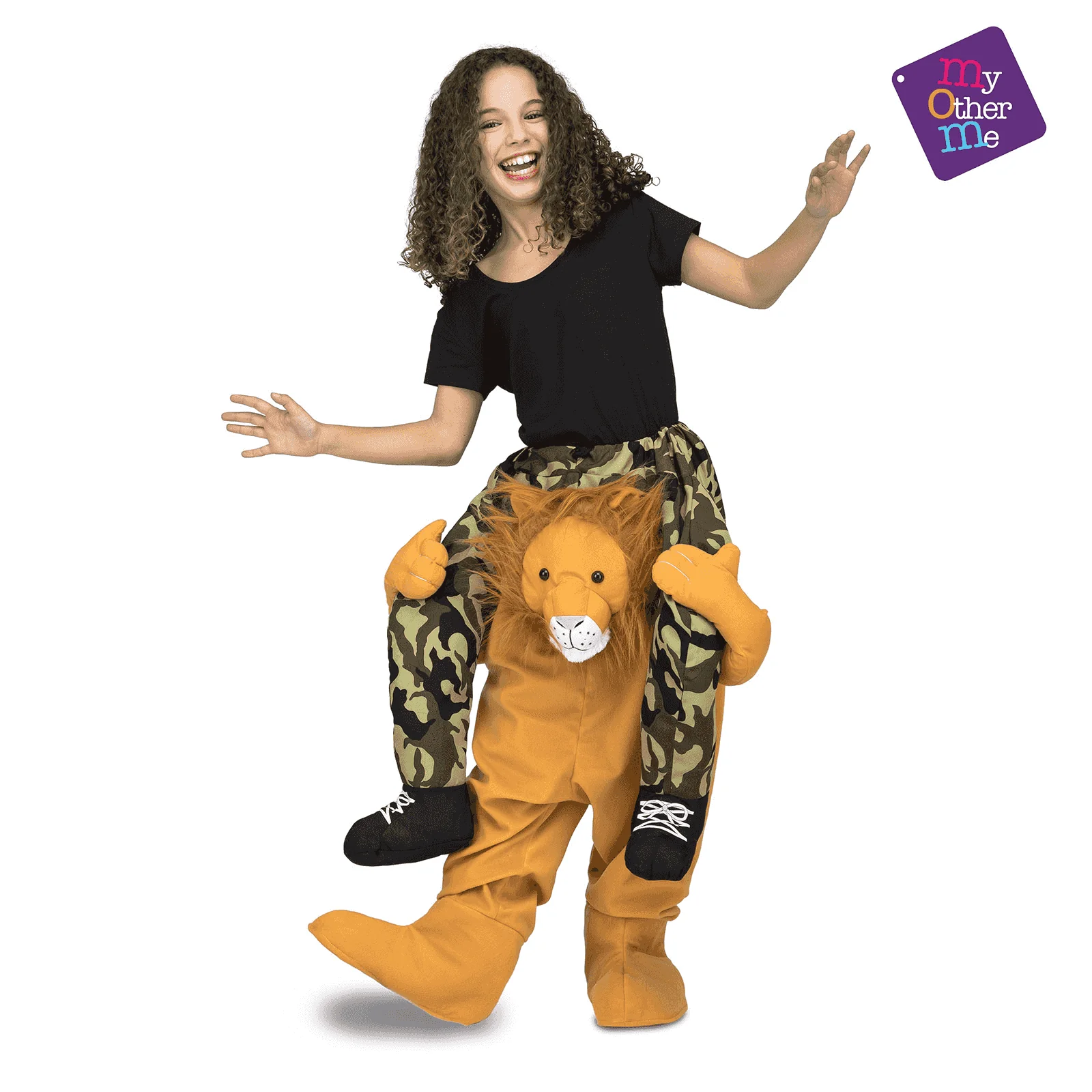 Disfraz de Ride-on león one size child infantil talla TALLA ÚNICA