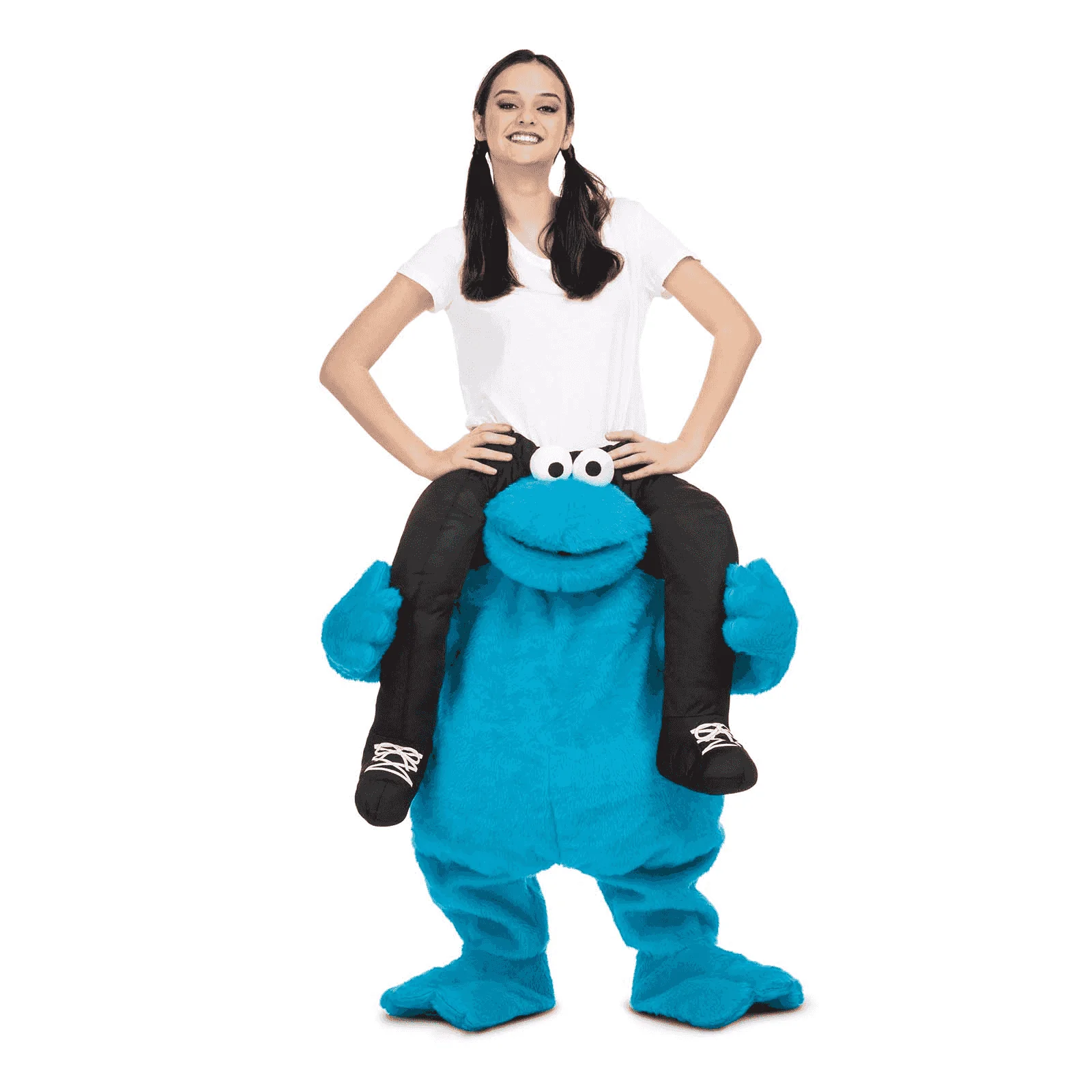 Disfraz de Ride-on monstruo de las galletas one siz adulto talla TALLA ÚNICA