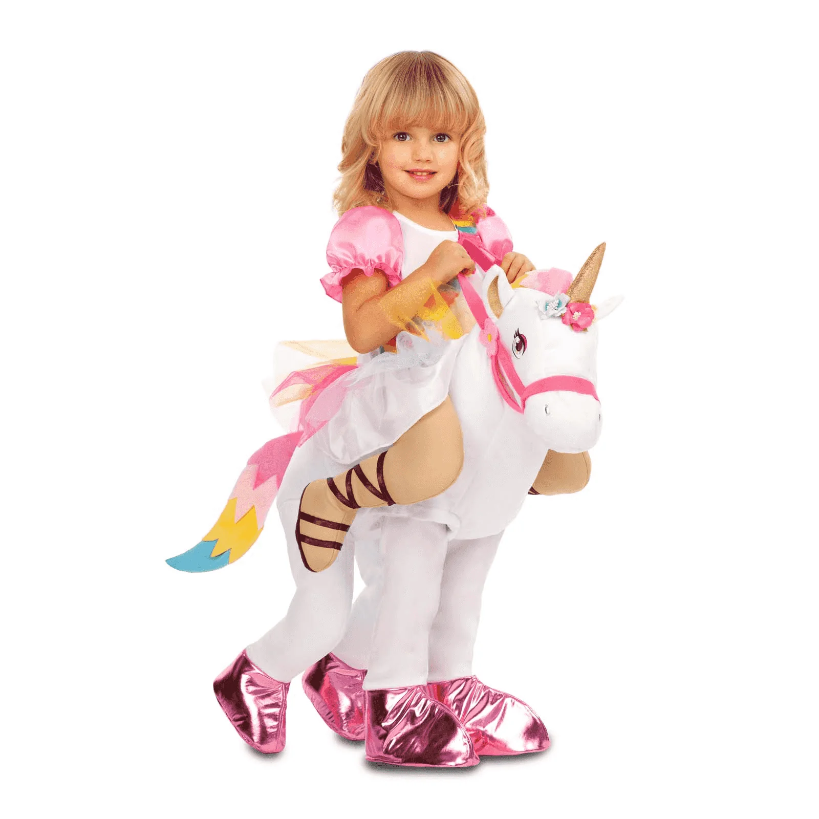 Disfraz de Ride-on princesa unicornio 1-2 años bebé