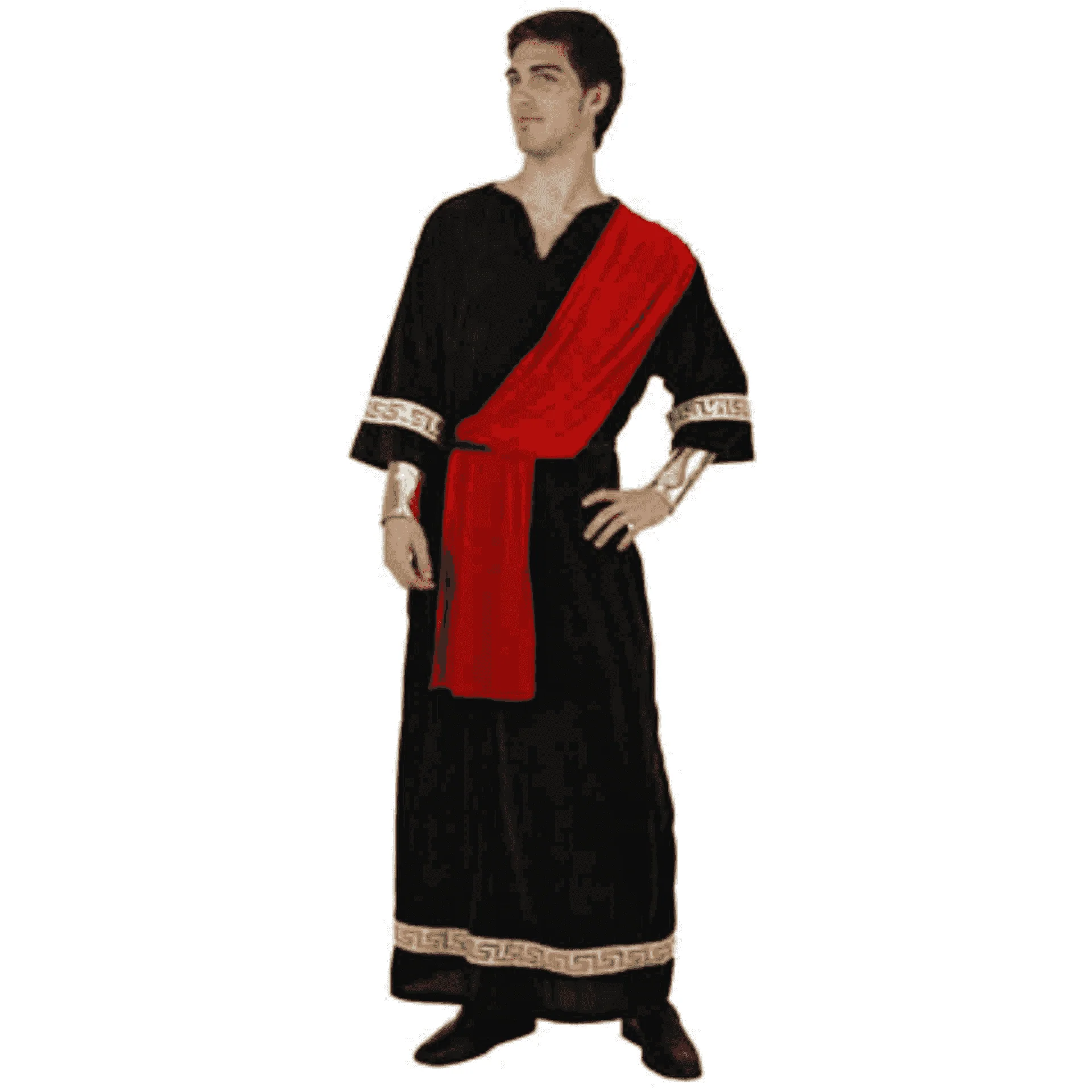 Disfraz De Romano Adulto Emperador Marro