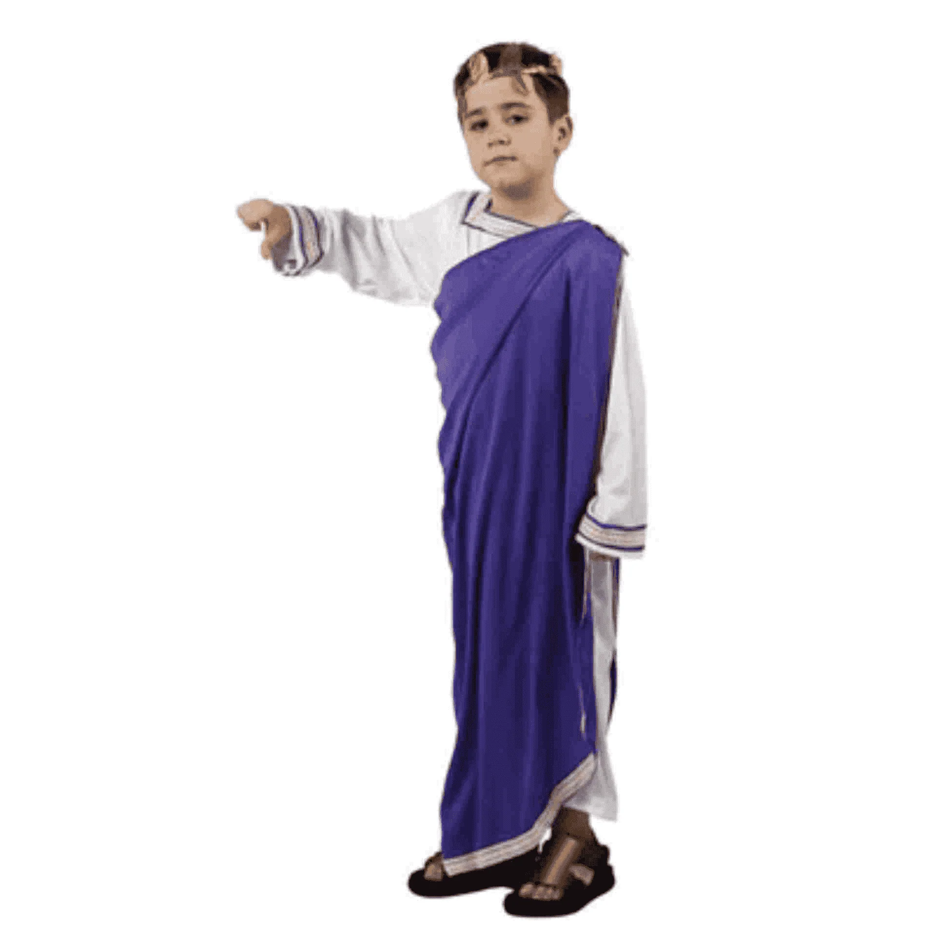 Disfraz De Romano Emperador Niño 5-6