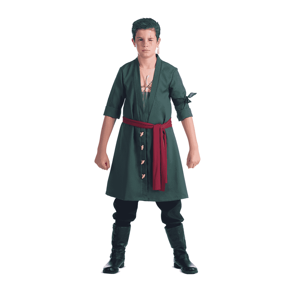 Disfraz de Roronoa zoro 7-9 años infantil
