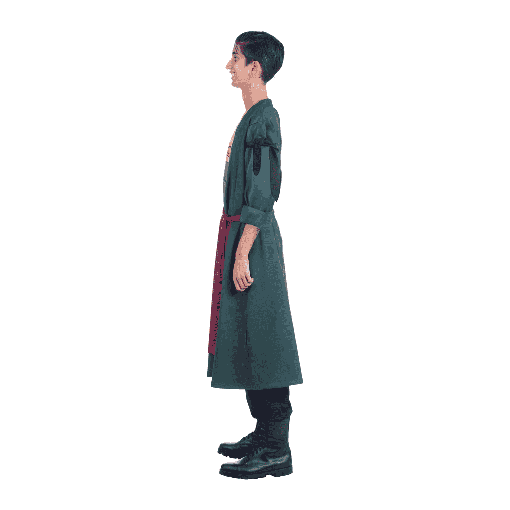 Disfraz de Roronoa zoro adulto talla M - Image 2