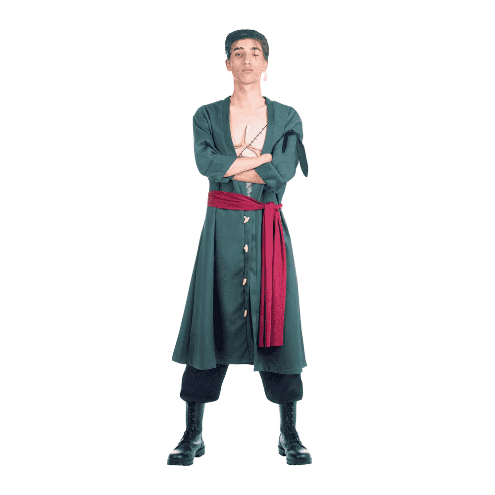 Disfraz de Roronoa zoro adulto talla S - Image 4