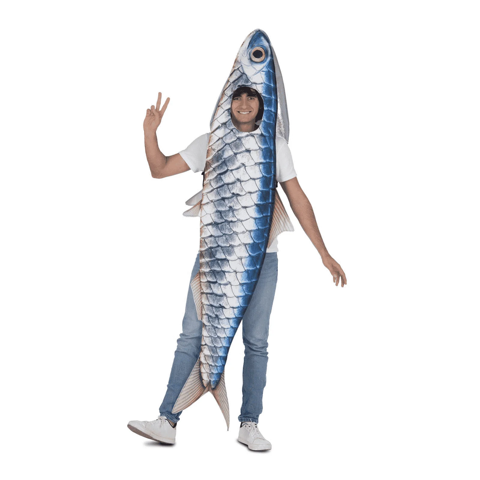 Disfraz de Sardina one size adulto talla TALLA ÚNICA - Image 5