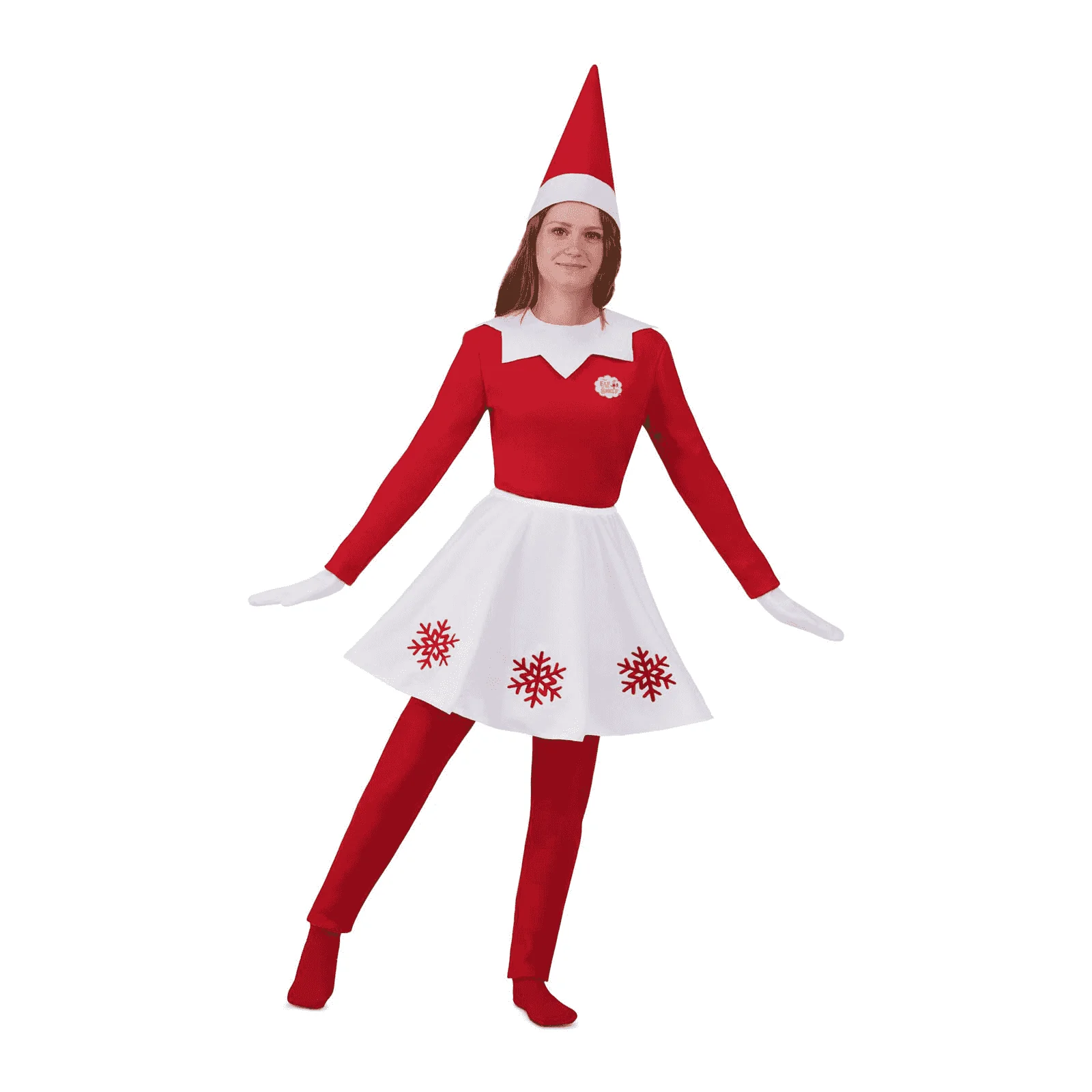 Disfraz de Scout elf adulto talla S