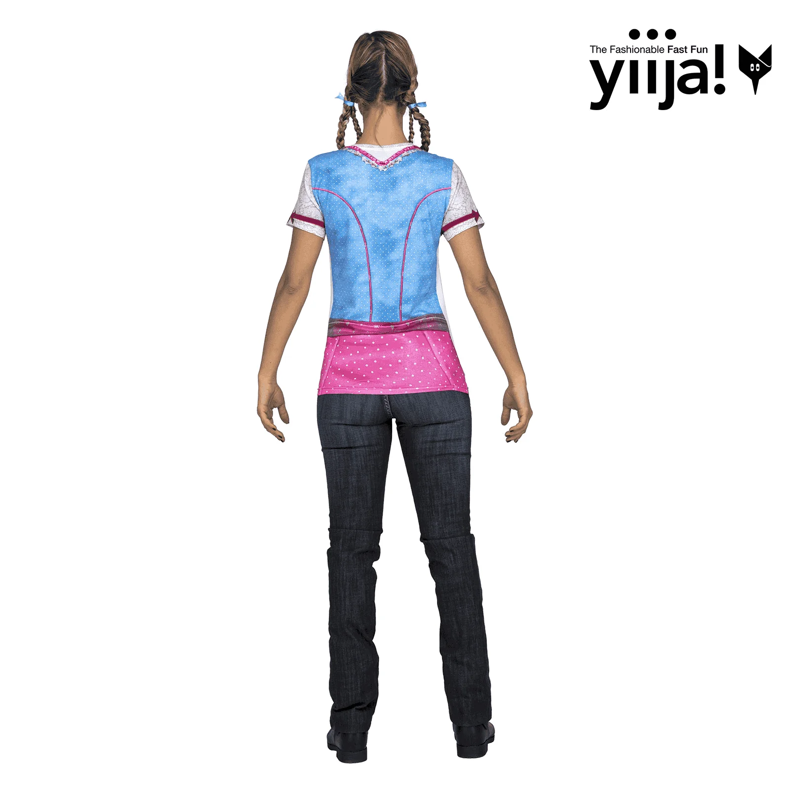 Disfraz de Sexy blue oktoberfest lady adulto talla S - Image 3