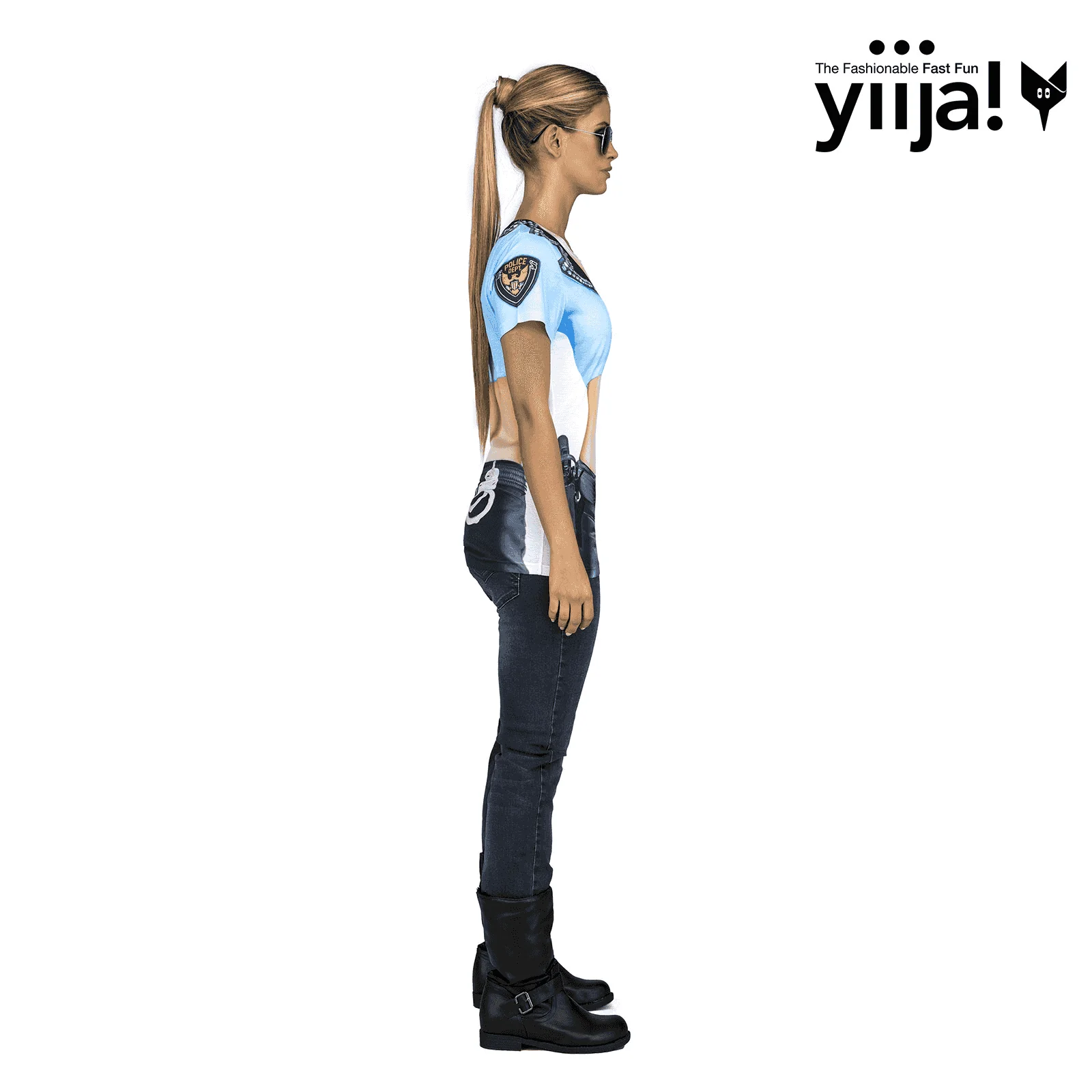 Disfraz de Sexy policewoman adulto talla L - Image 3