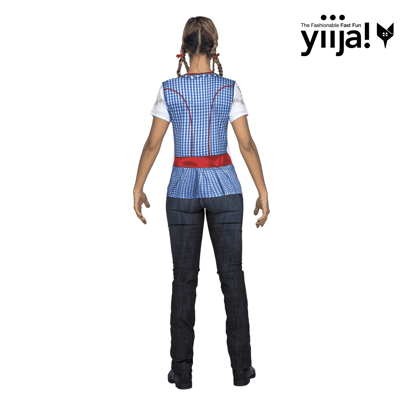 Disfraz de Sexy red oktoberfest lady adulto talla M - Image 5