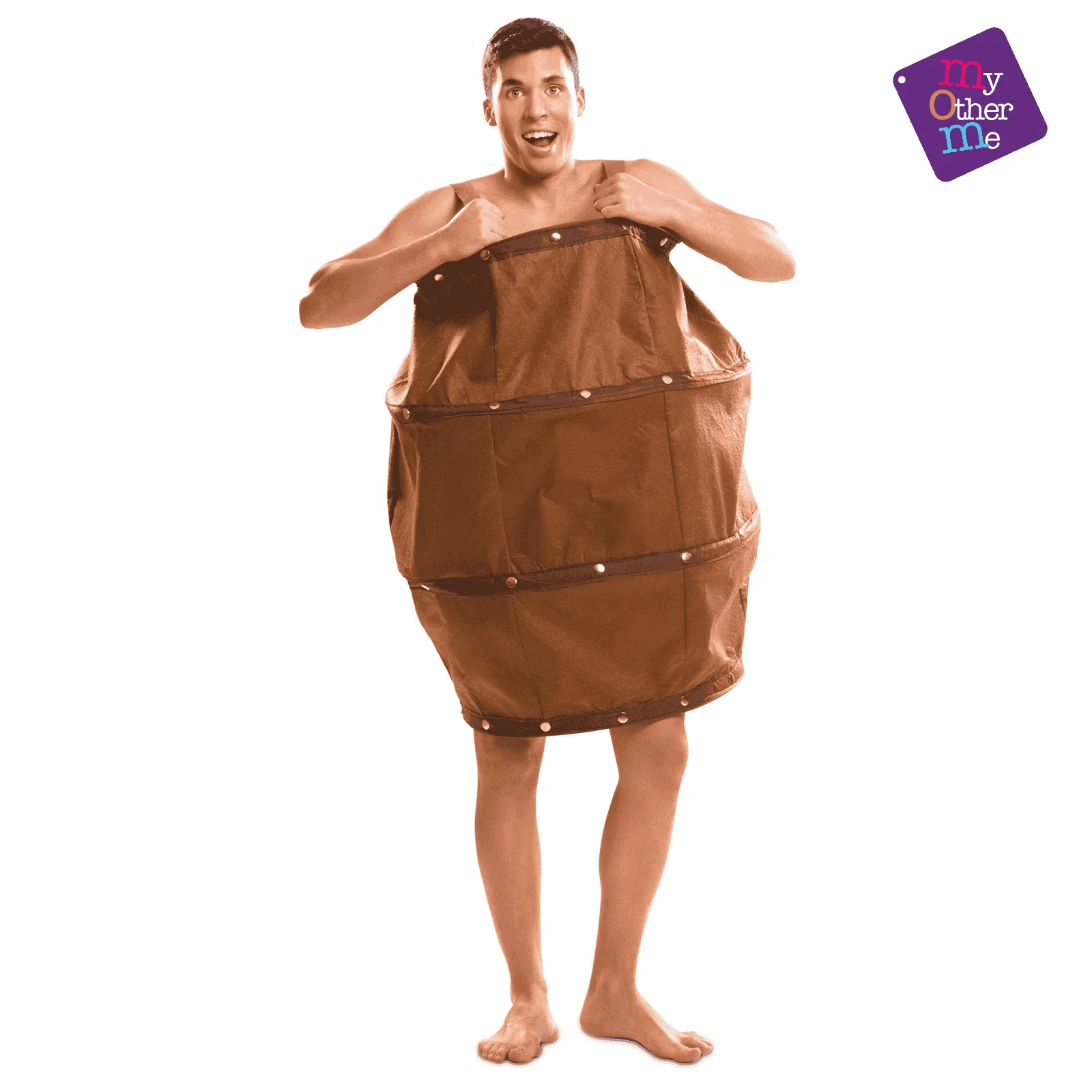 Disfraz de Tonel adulto talla ML