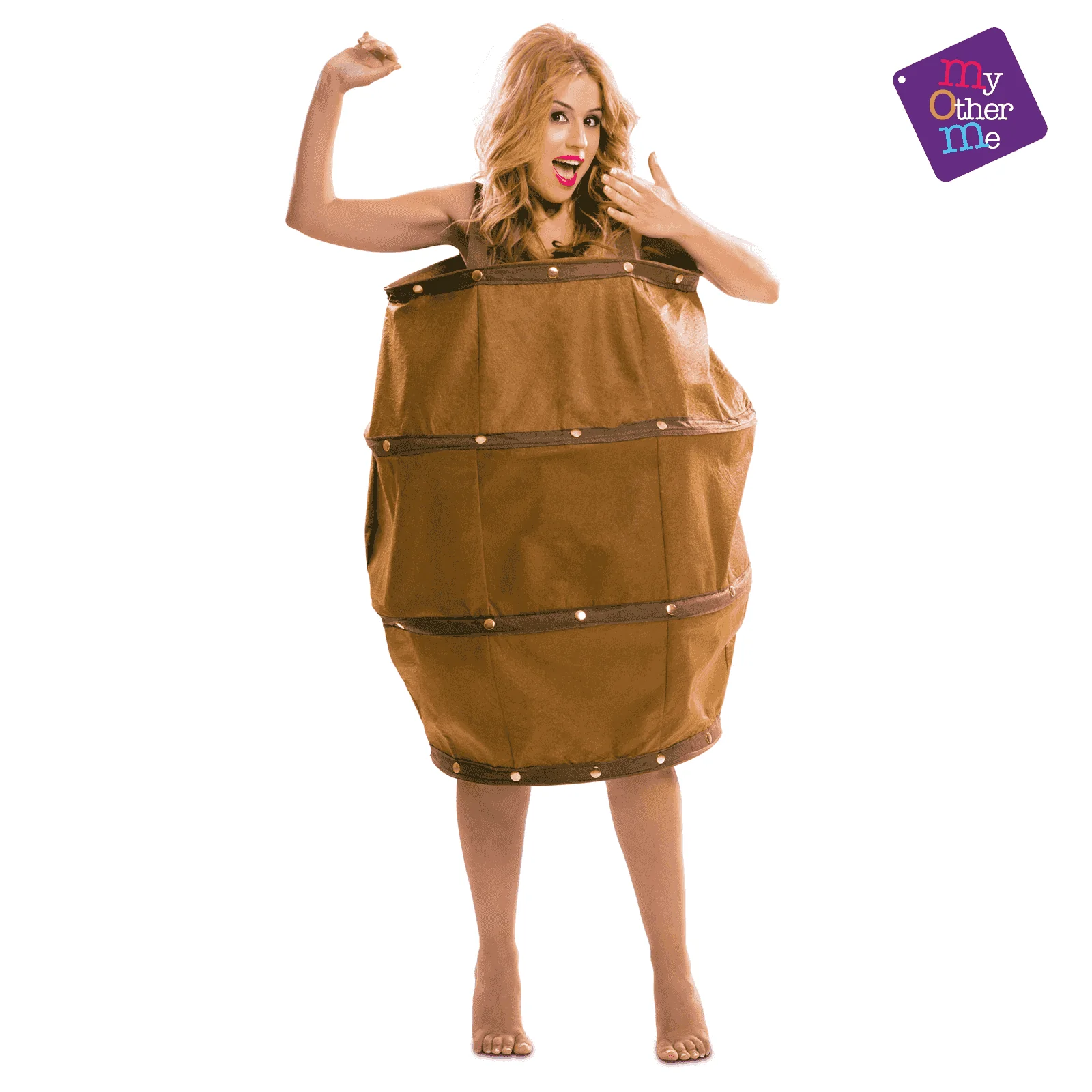 Disfraz de Tonel adulto talla ML - Image 2
