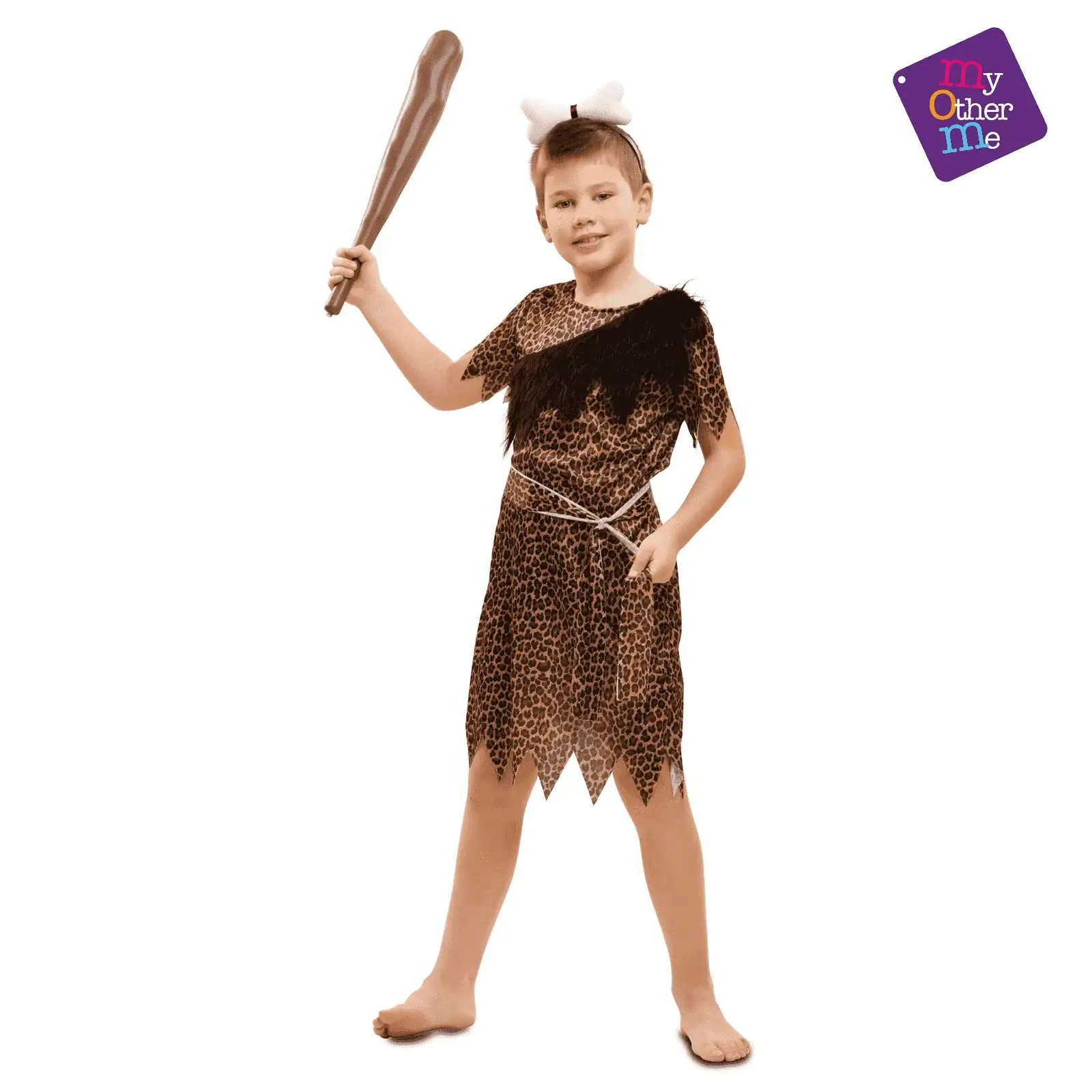 Disfraz de Troglodita talla 3-4 años – Ideal para carnaval, fiestas y eventos divertidos