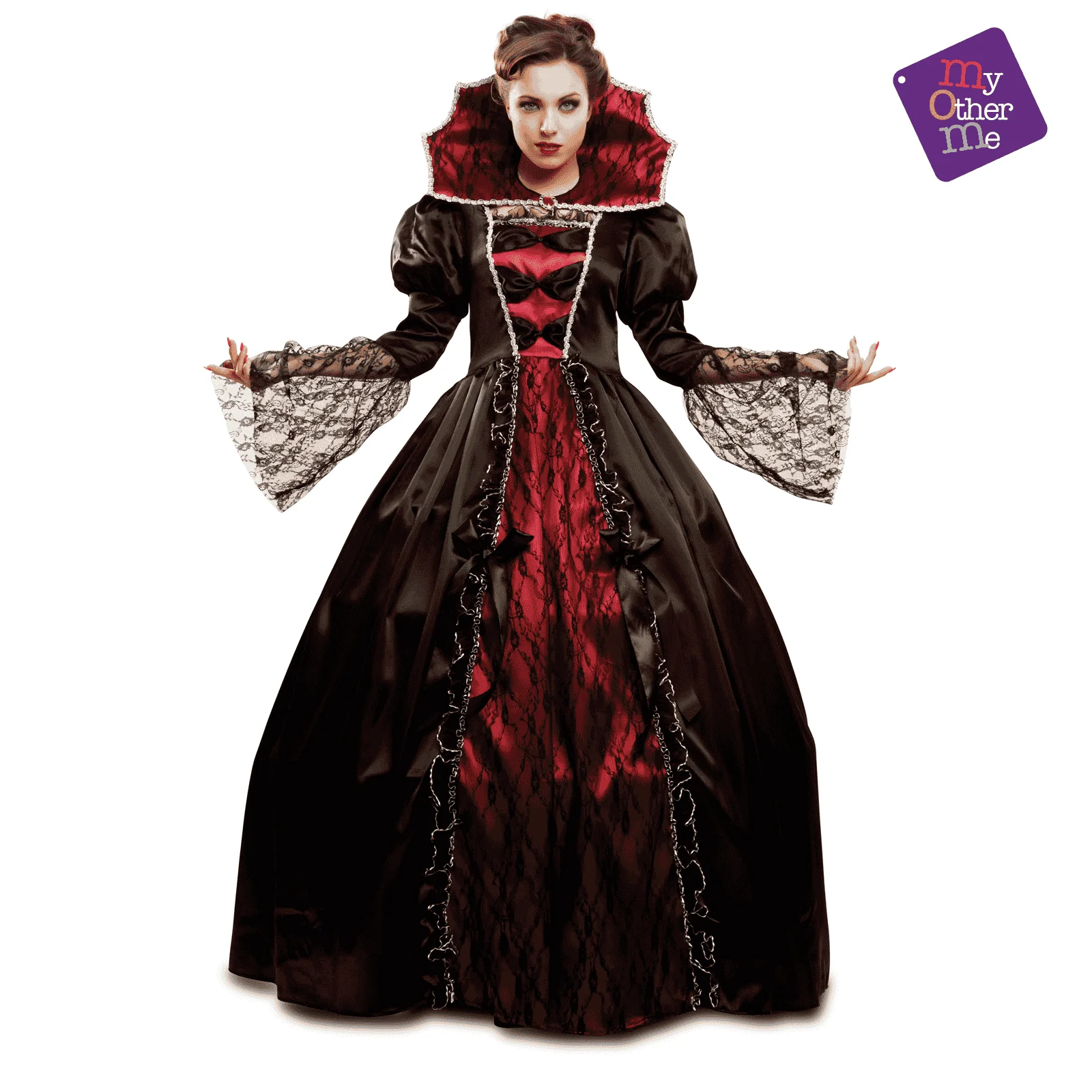 Disfraz de Vampira de luxe adulto talla ML