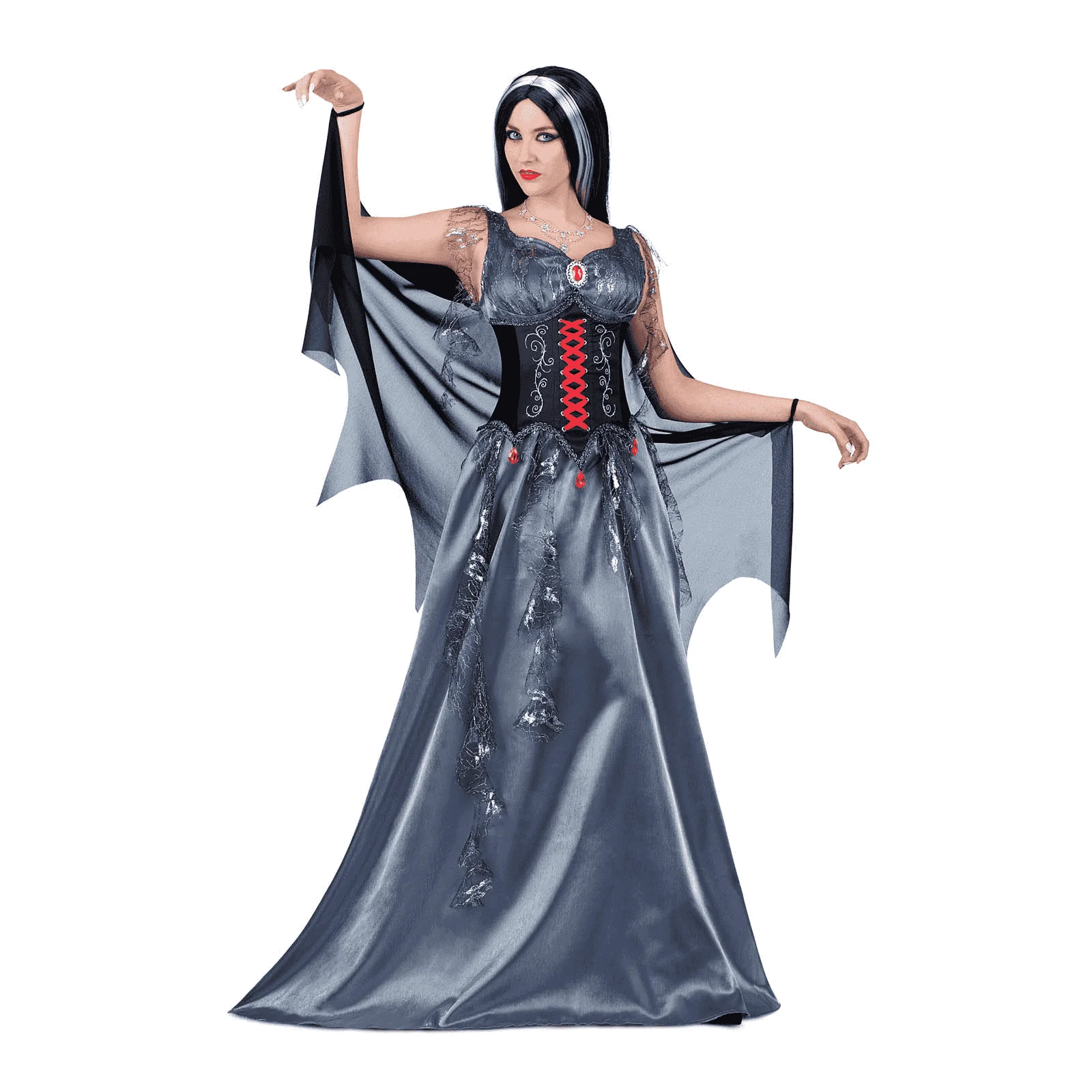 Disfraz de Vampiresa de medianoche adulto talla XS