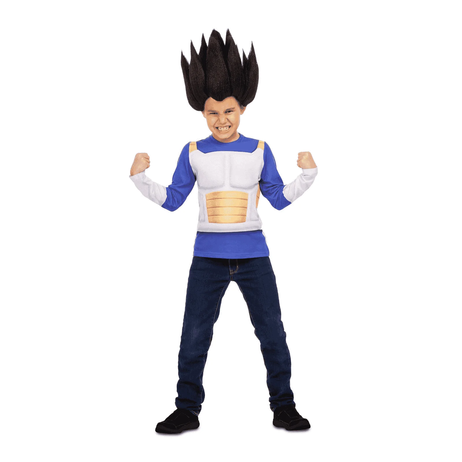 Disfraz de Vegeta t-shirt 8-10 años infantil